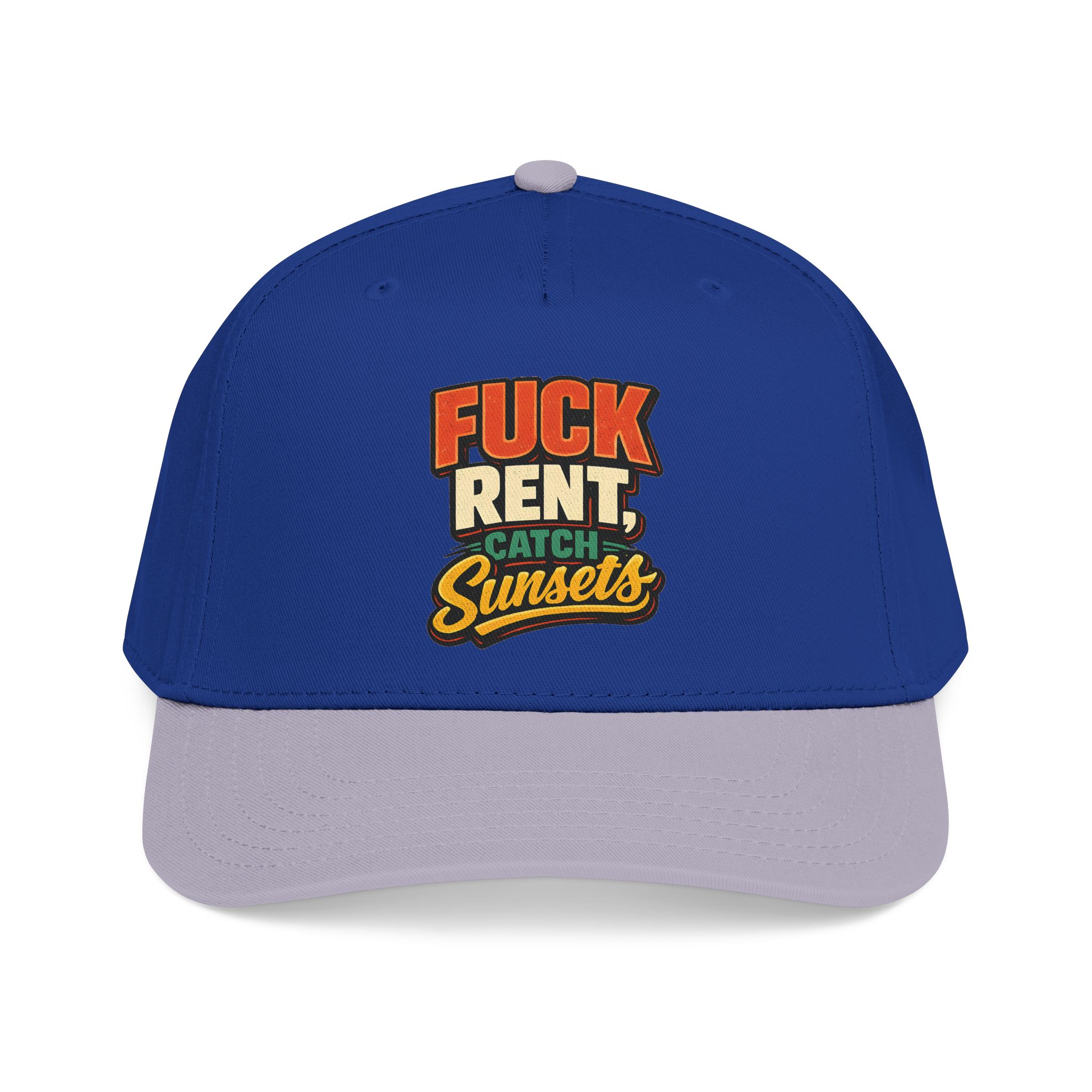 Baseball Cap - "Fuck Rent Catch Sunsets" Design F**K-Line