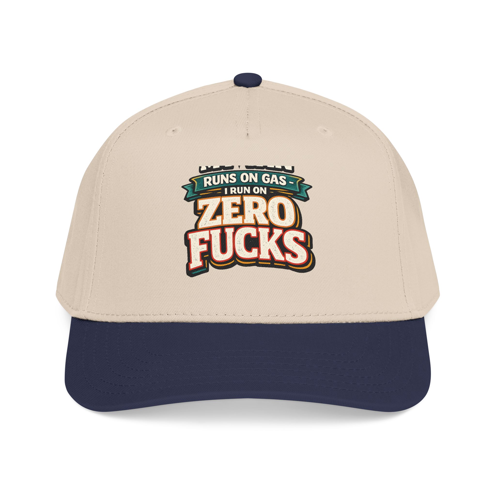 Baseball Cap - "My Van Runs On Gas" Design F**K-Line
