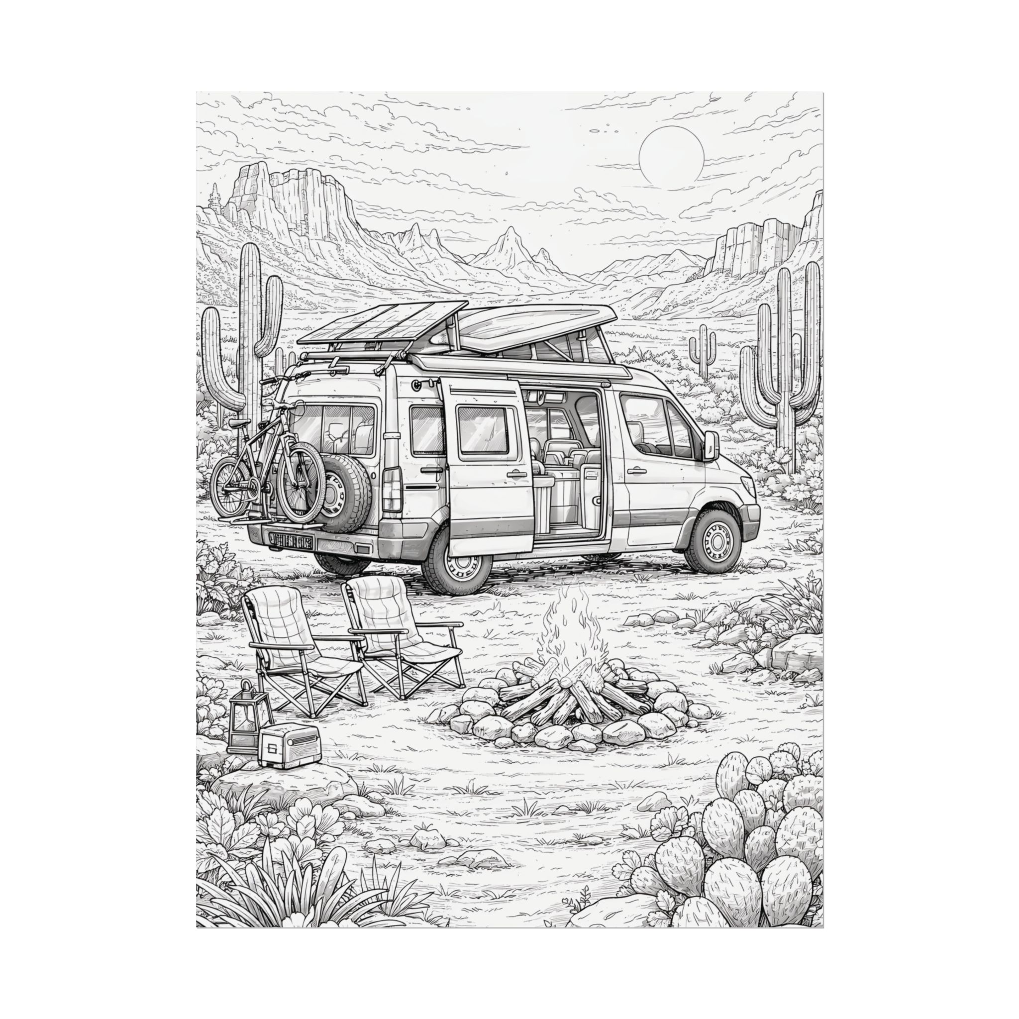 7628065561765274898_2048-1.jpeg Campervan Poster — Vintage RV Camping Landscape Wall Art