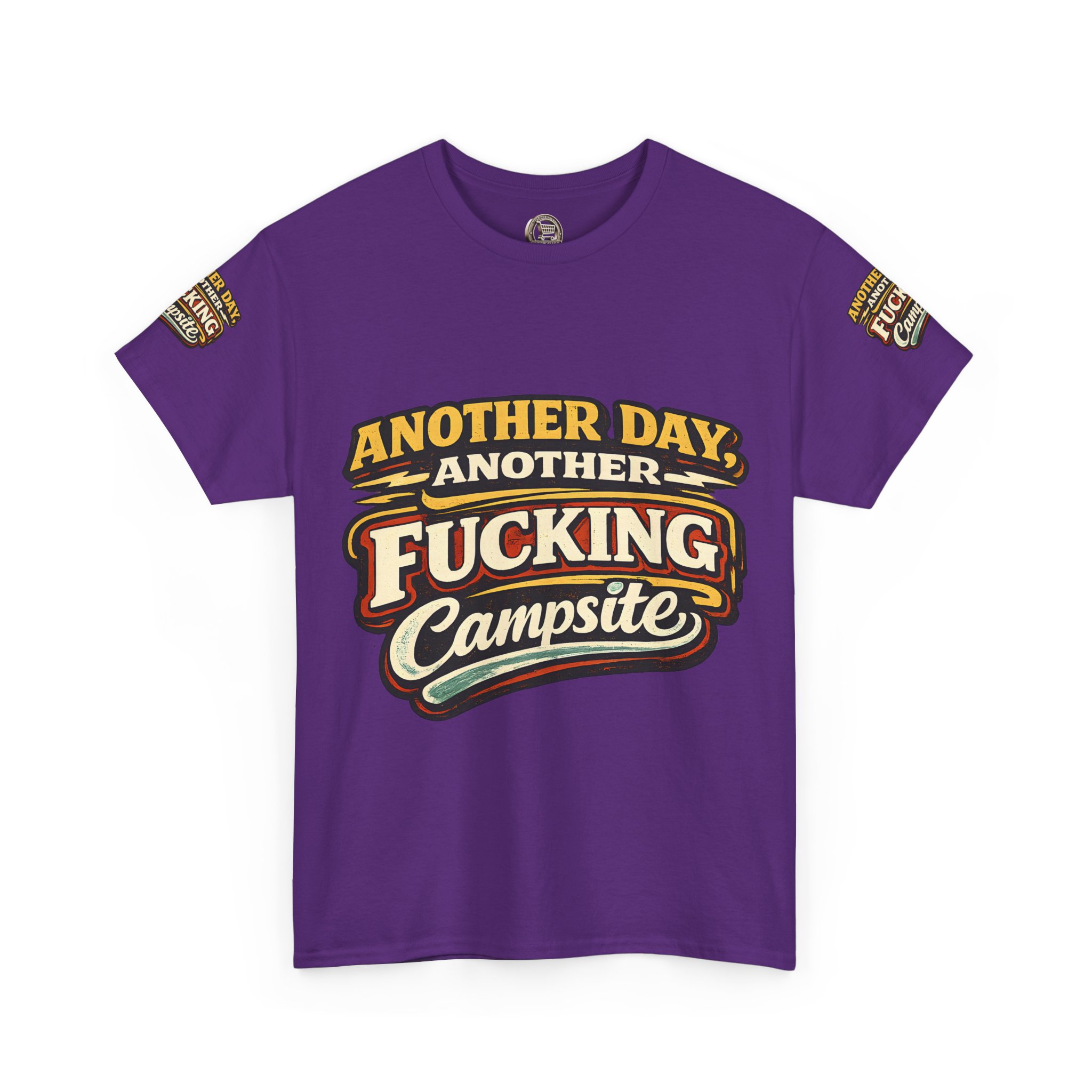 Unisex Heavy Cotton Tee — "Another Day" Design F**K-Line