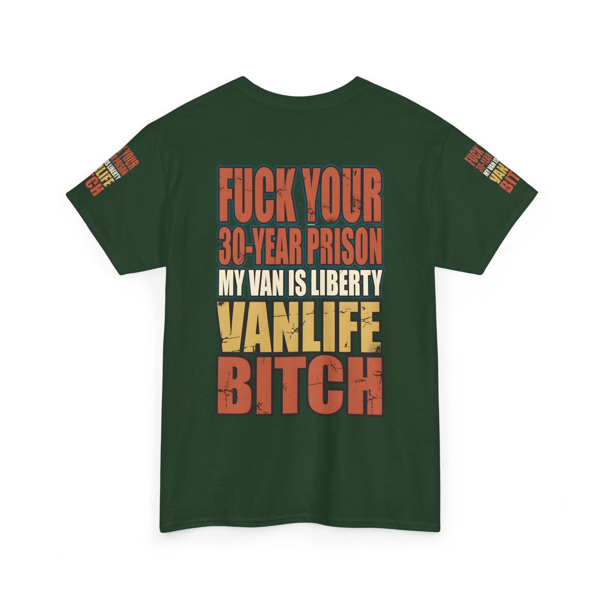 Unisex Heavy Cotton Tee — "Fuck Your 30 Year" Design F**K-Line