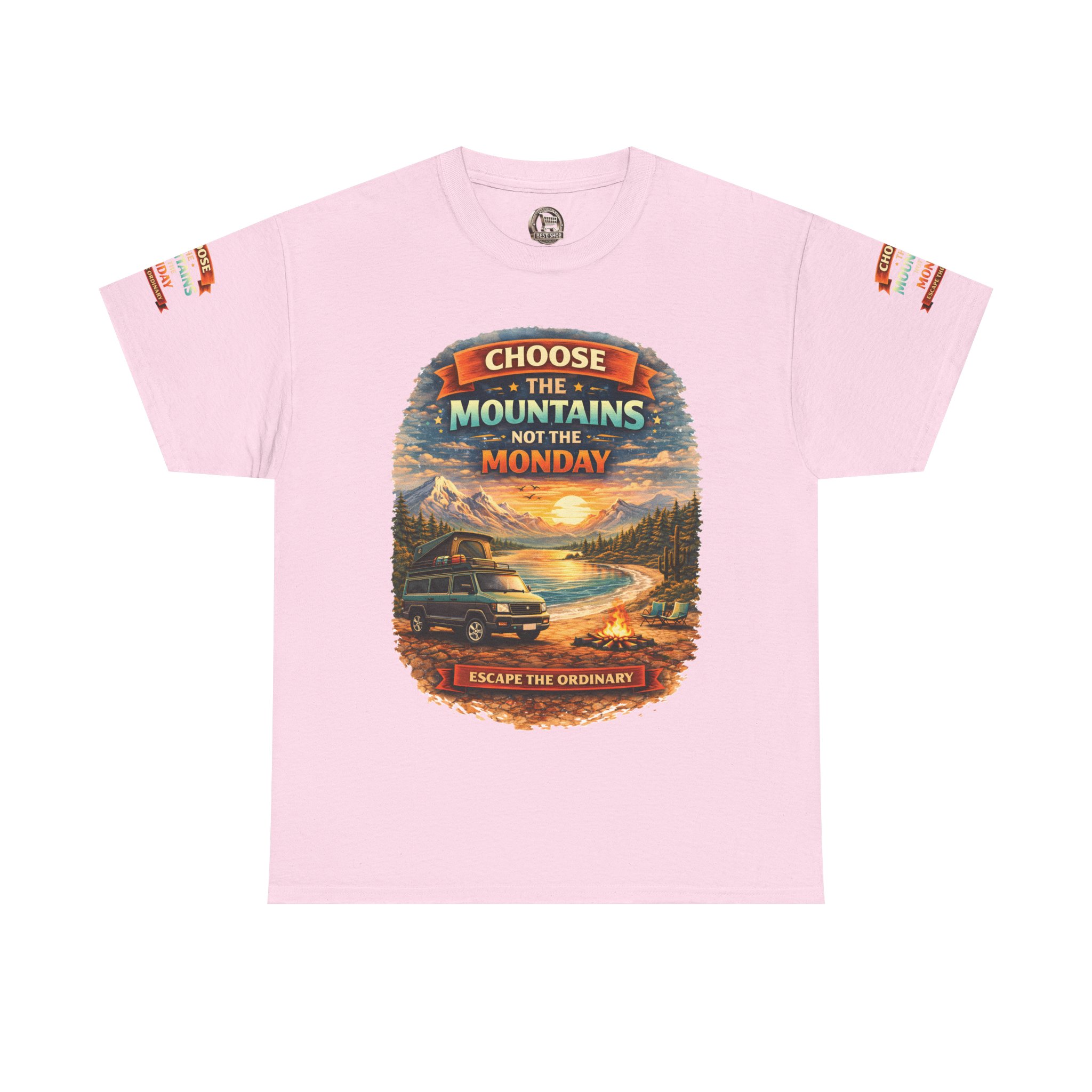 7657904129798948645_2048.jpeg Unisex Heavy Cotton Tee — "Choose The Mountens" Design Scenic-Line