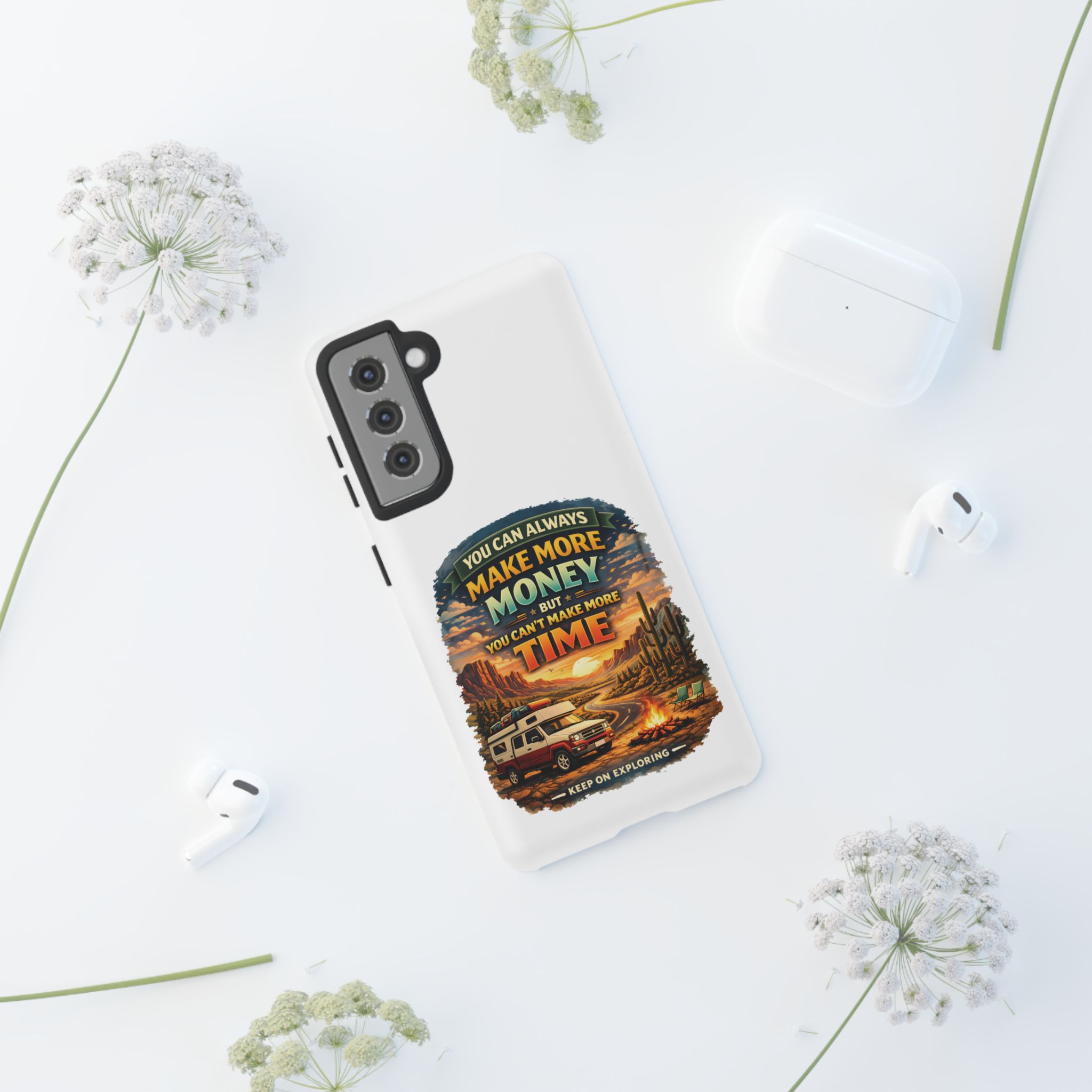 Phone Case — "You Can Always Make Money" (Design Scenic-Line)