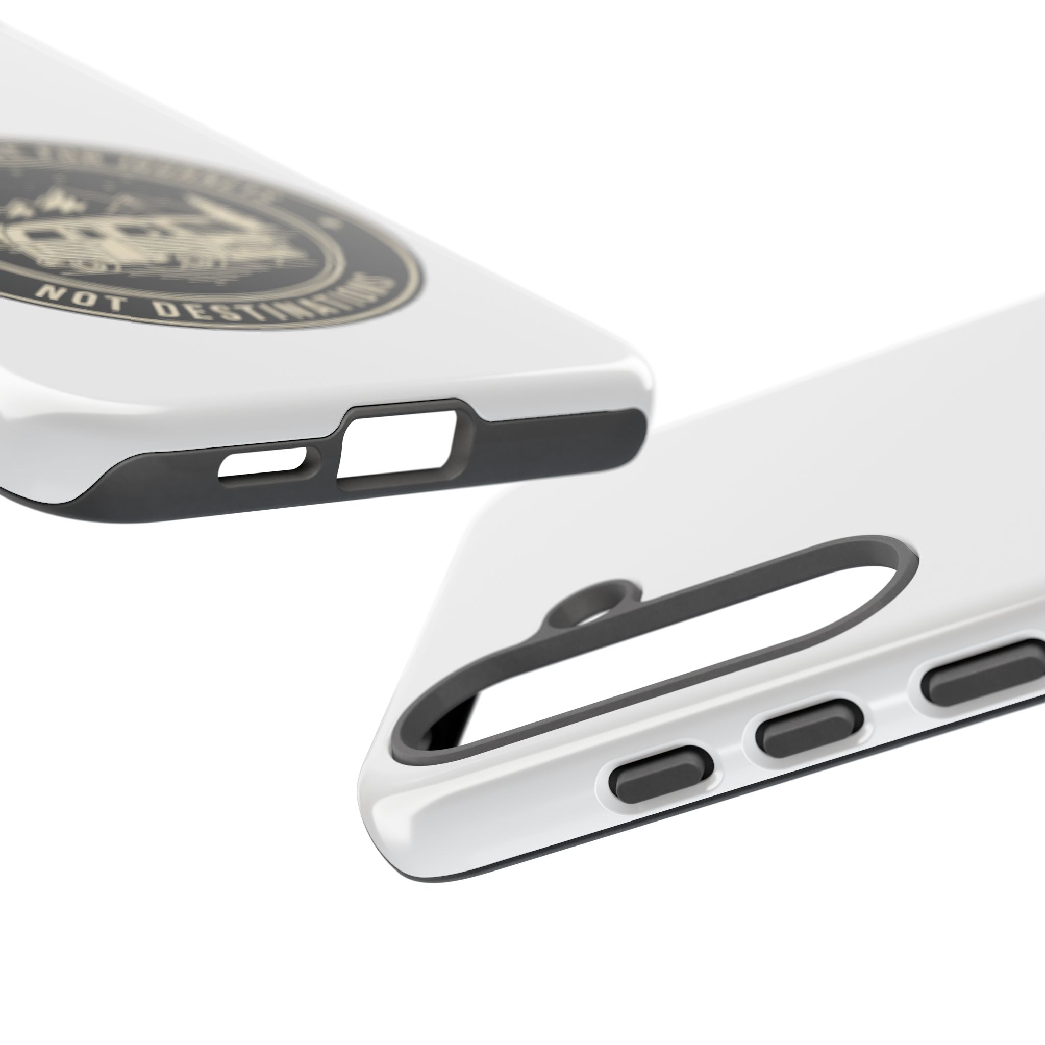 Phone Case — "ROAD WHERE MADE FOR JOURNEYS-NOT DESTINATIONS" Camper Van Design