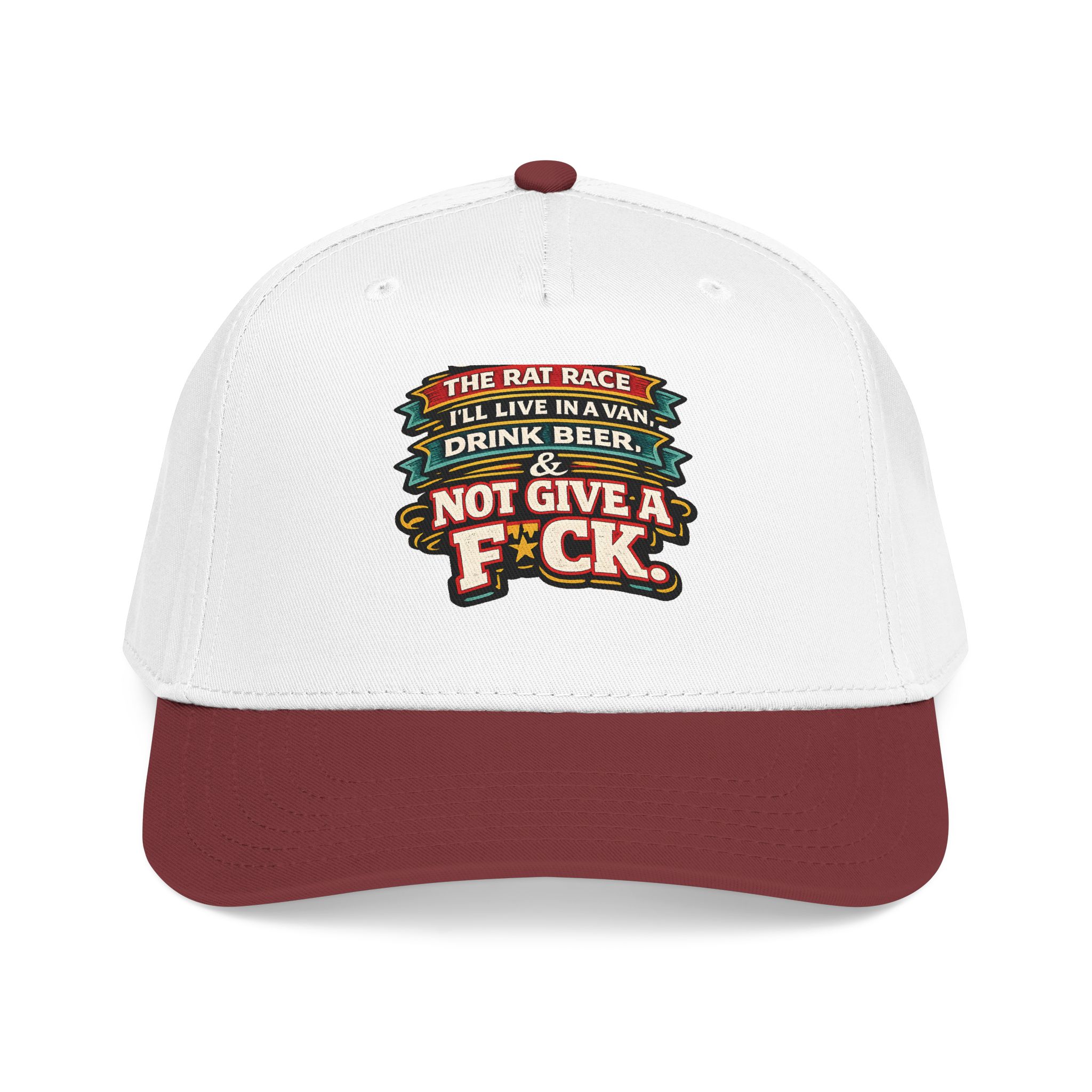 Baseball Cap - "Screw The Rat Race" Design F**K-Line