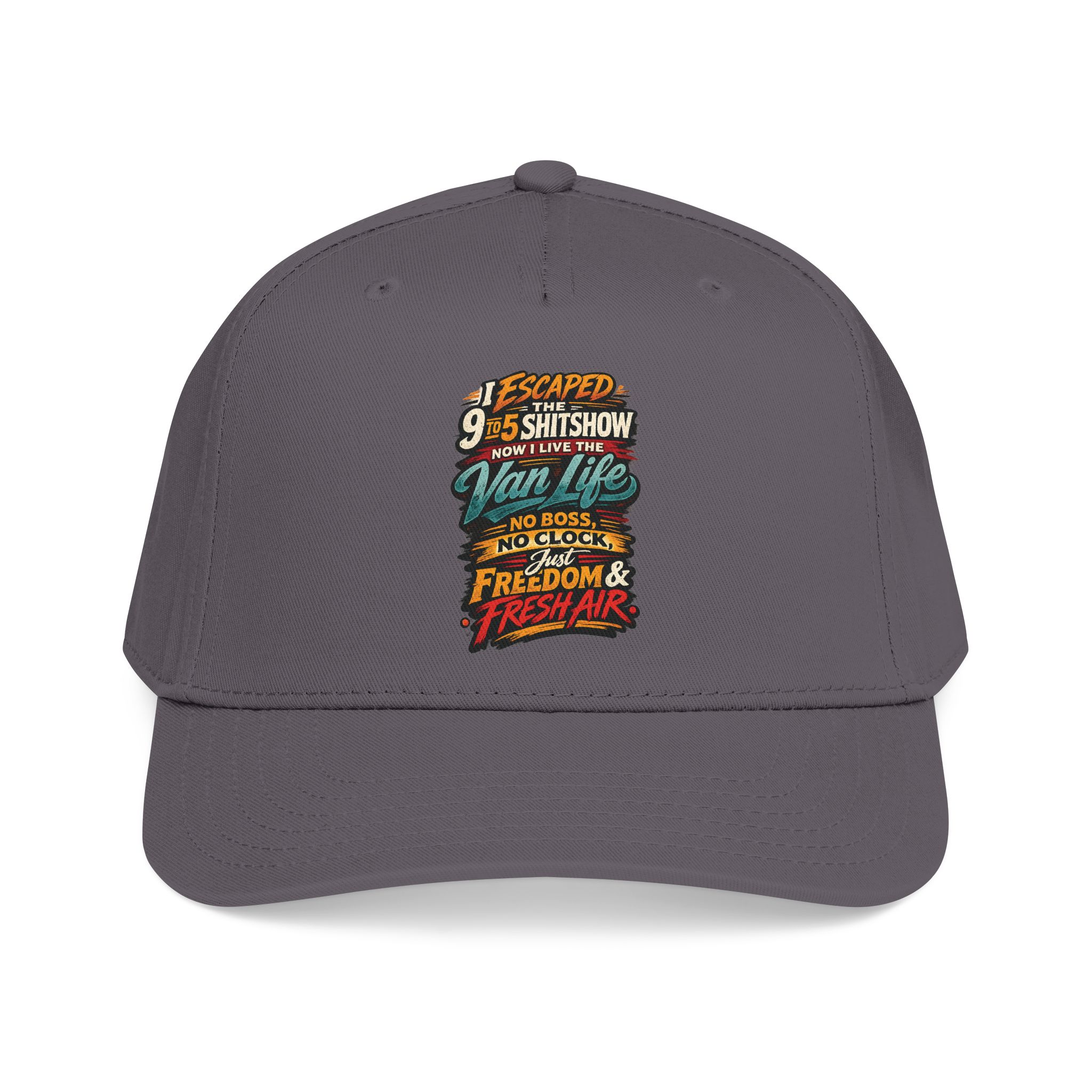 Baseball Cap - "I Escaped The 9 To 5" Design F**K-Line