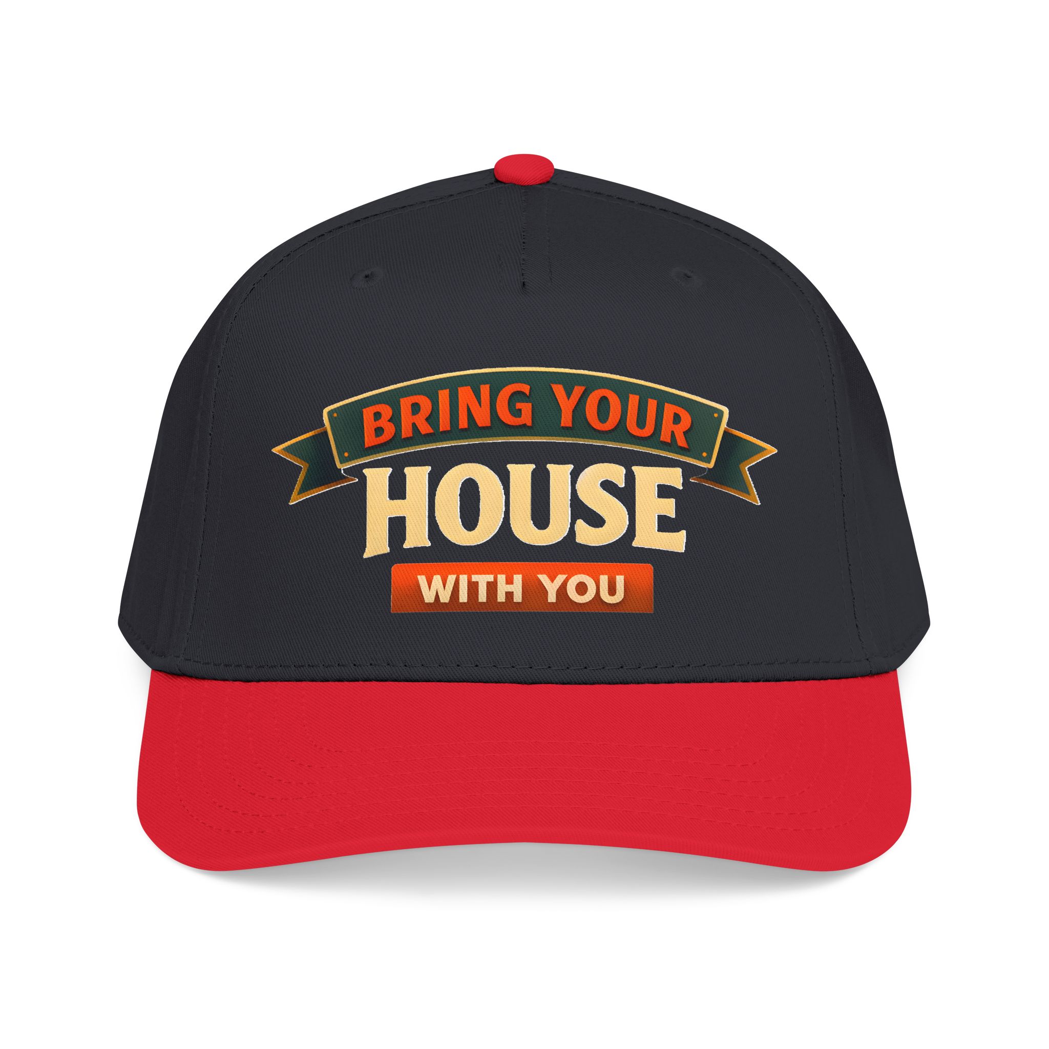 Baseball Cap - "Bring Your House With You" Design Scenic-Line