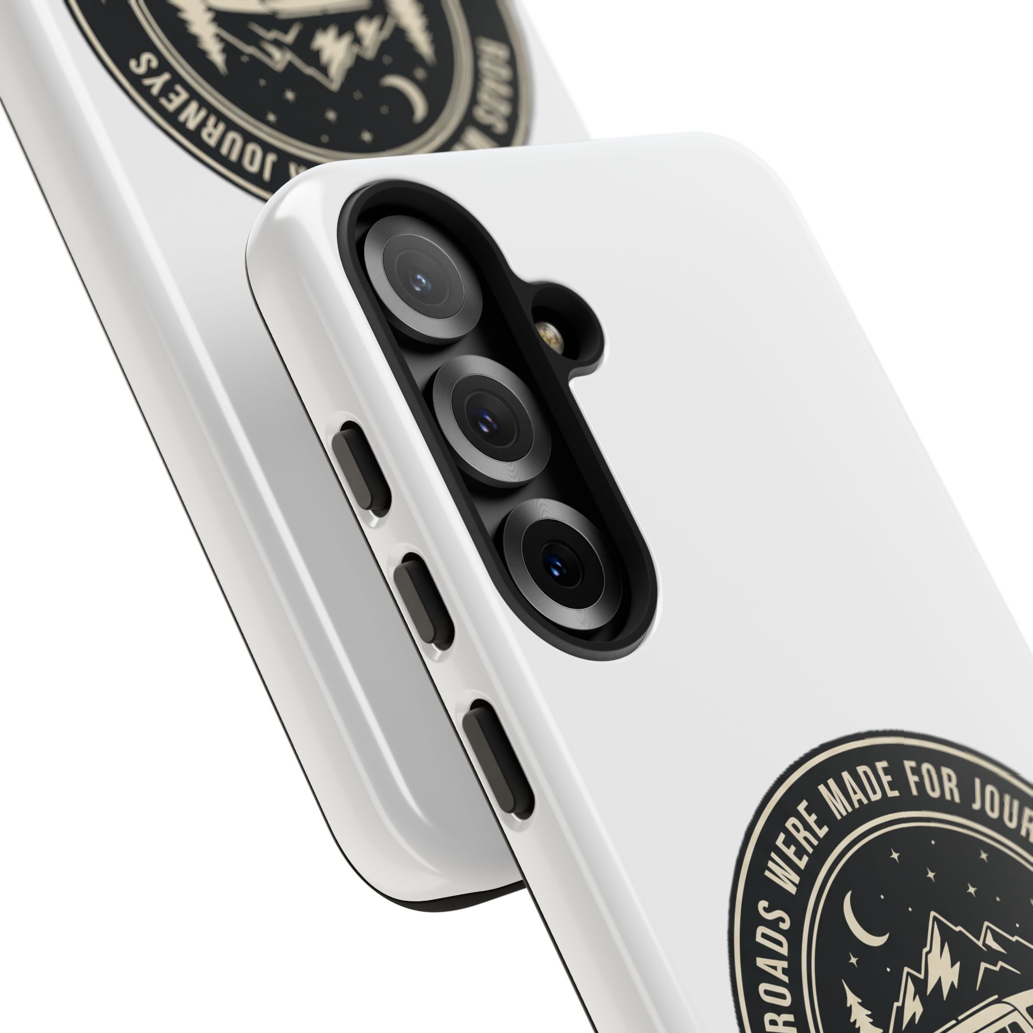 Phone Case — "ROAD WHERE MADE FOR JOURNEYS-NOT DESTINATIONS" Camper Van Design