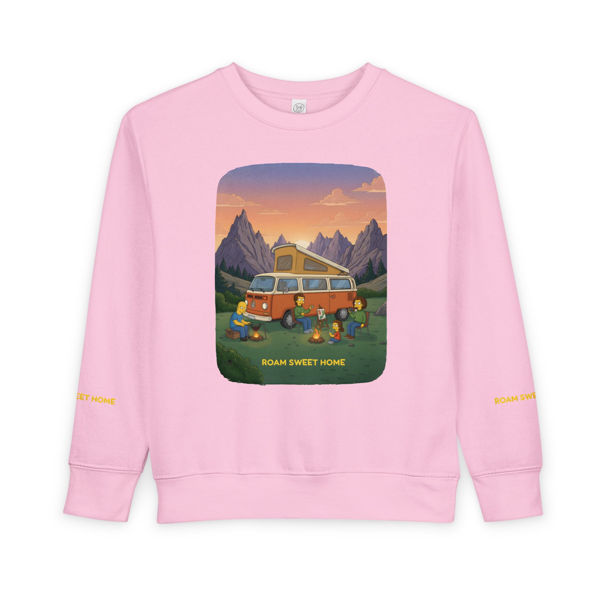 Toddler Sweatshirt - "Roam Sweet Home" (Design Sitcom-Line)