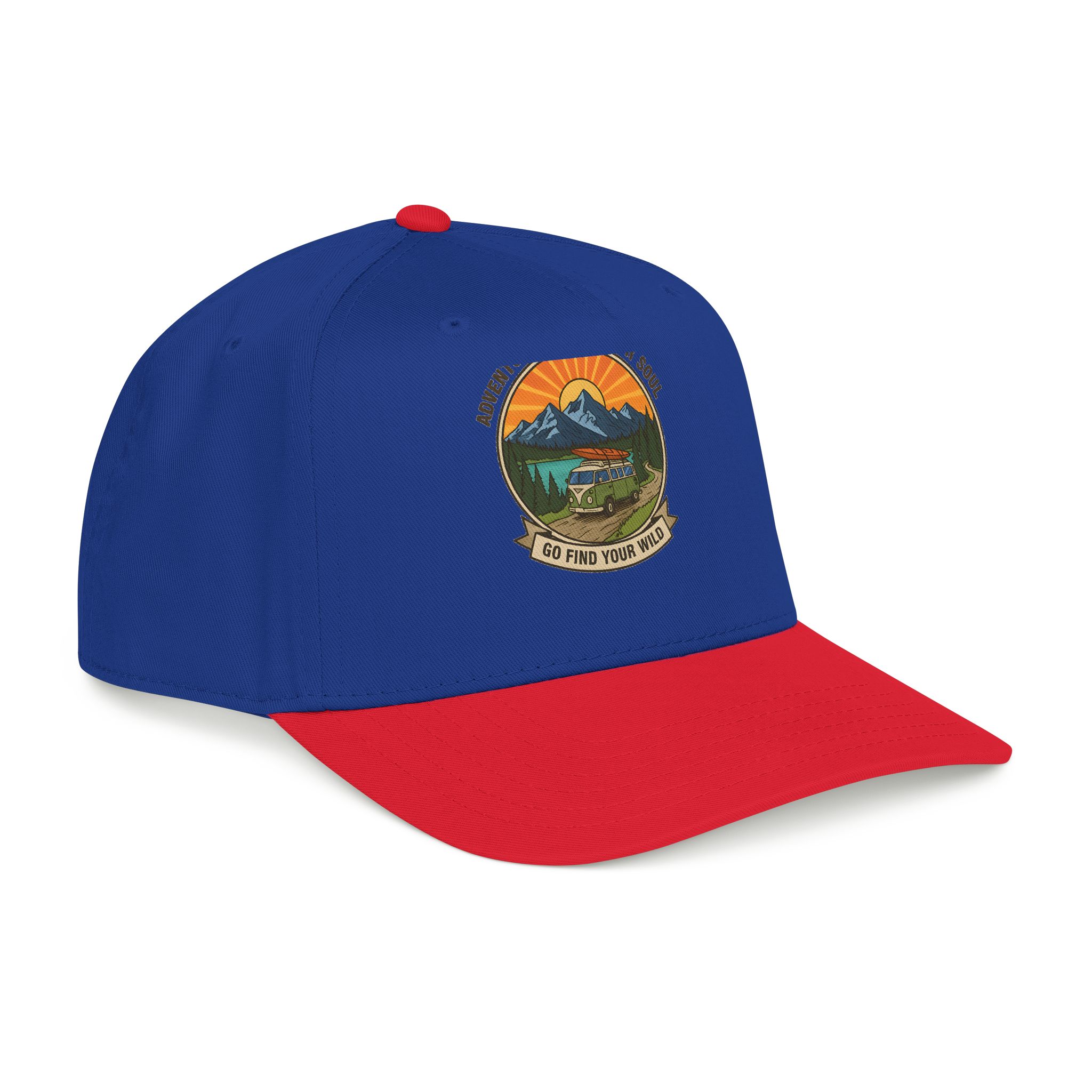 Baseball Cap — "Go Find Your Wild" Outdoor Patch