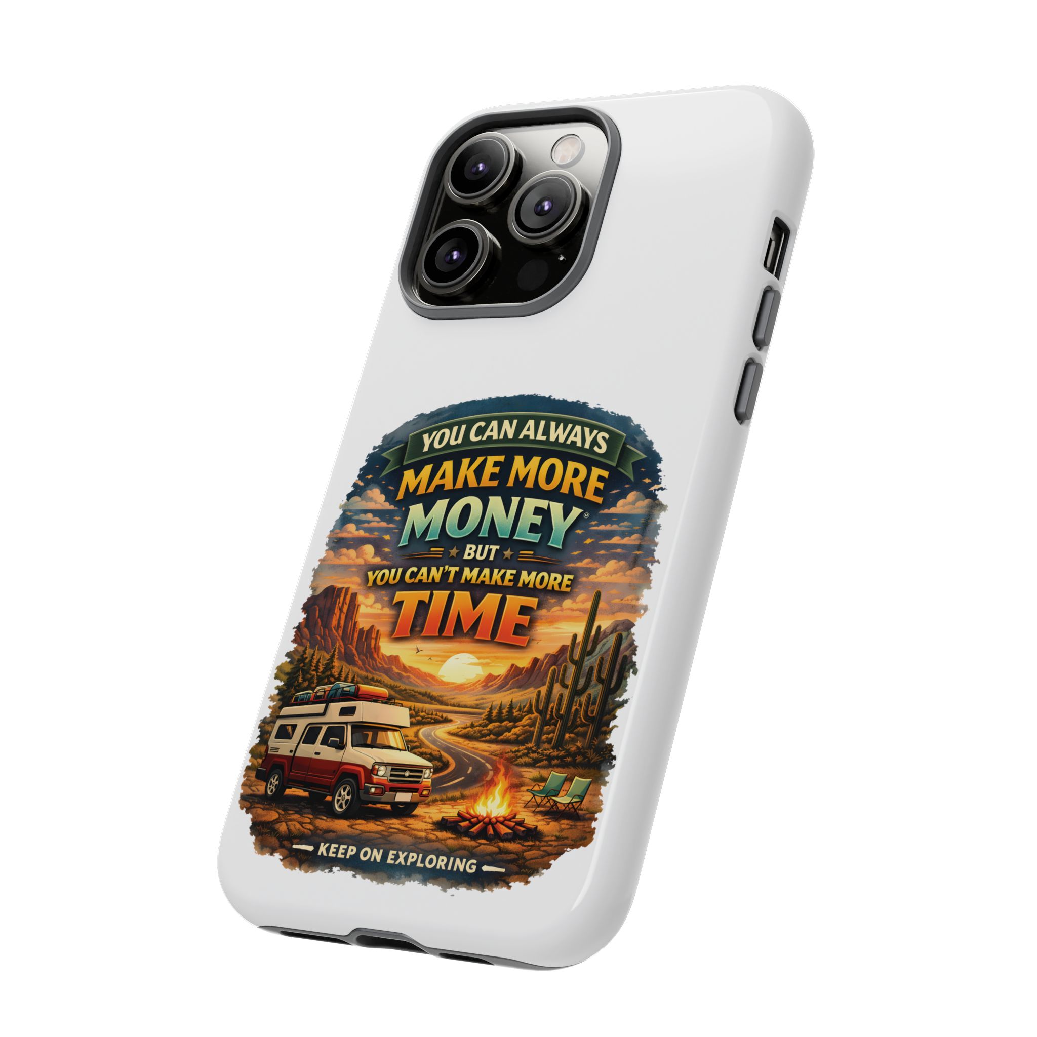 Phone Case — "You Can Always Make Money" (Design Scenic-Line)