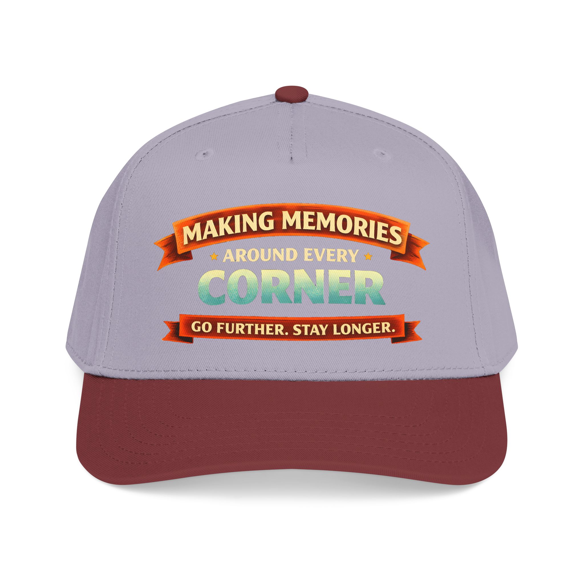 Baseball Cap - "Making Memories Around Every Corner" Design Scenic-Line