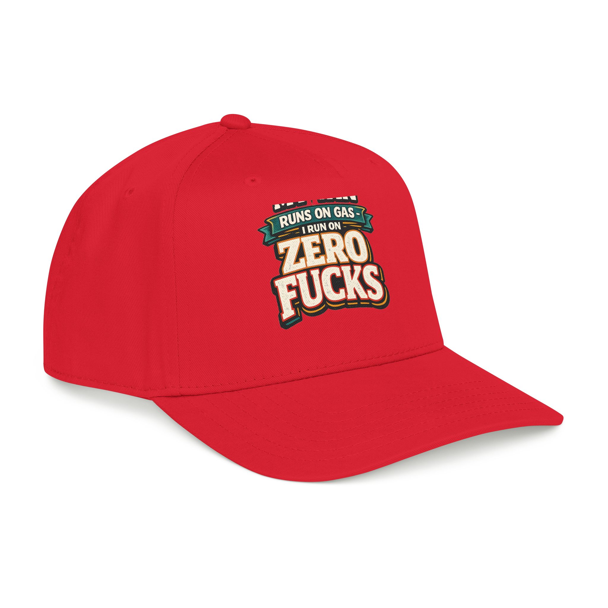 Baseball Cap - "My Van Runs On Gas" Design F**K-Line