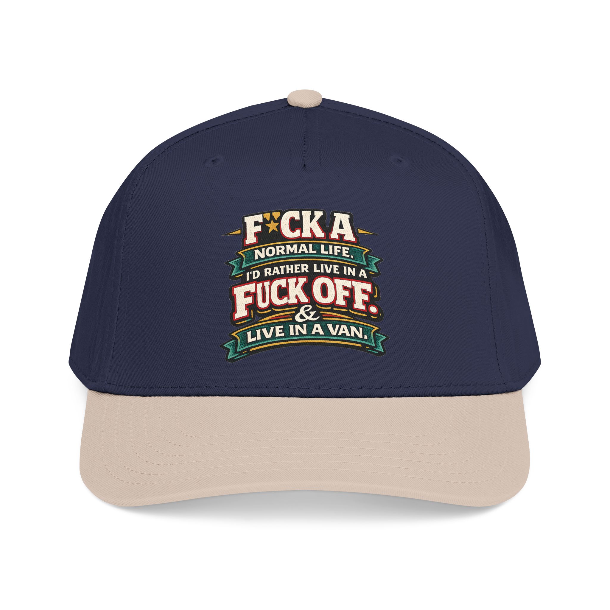 Baseball Cap - "Fuck A Normal Life" Design F**K-Line