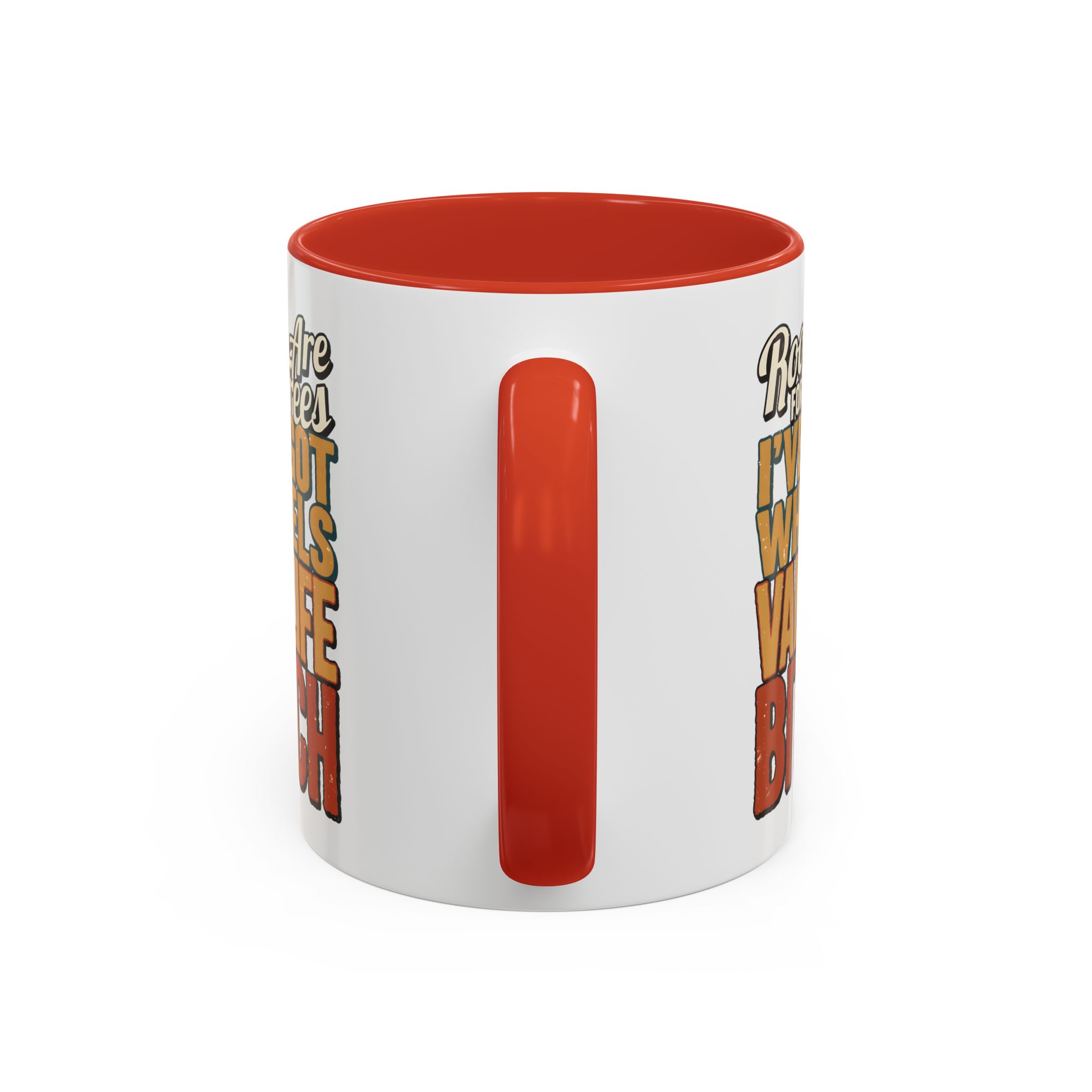 7796694218091005415_2048.jpeg Accent Coffee Mug (11, 15oz) — "Roots Are For Trees" Design F**K-Line