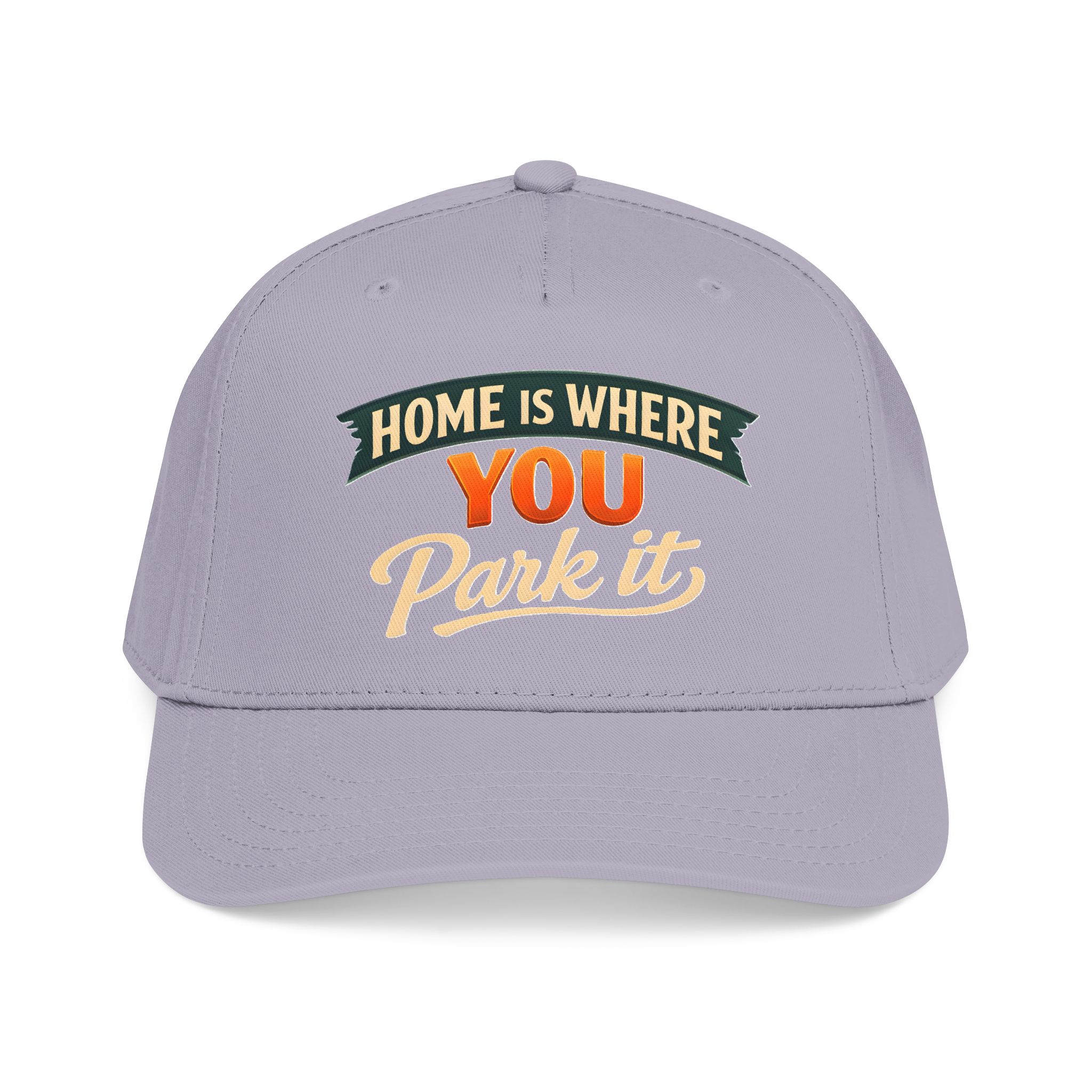 Baseball Cap - "Home Is where You Park It" Design Scenic-Line
