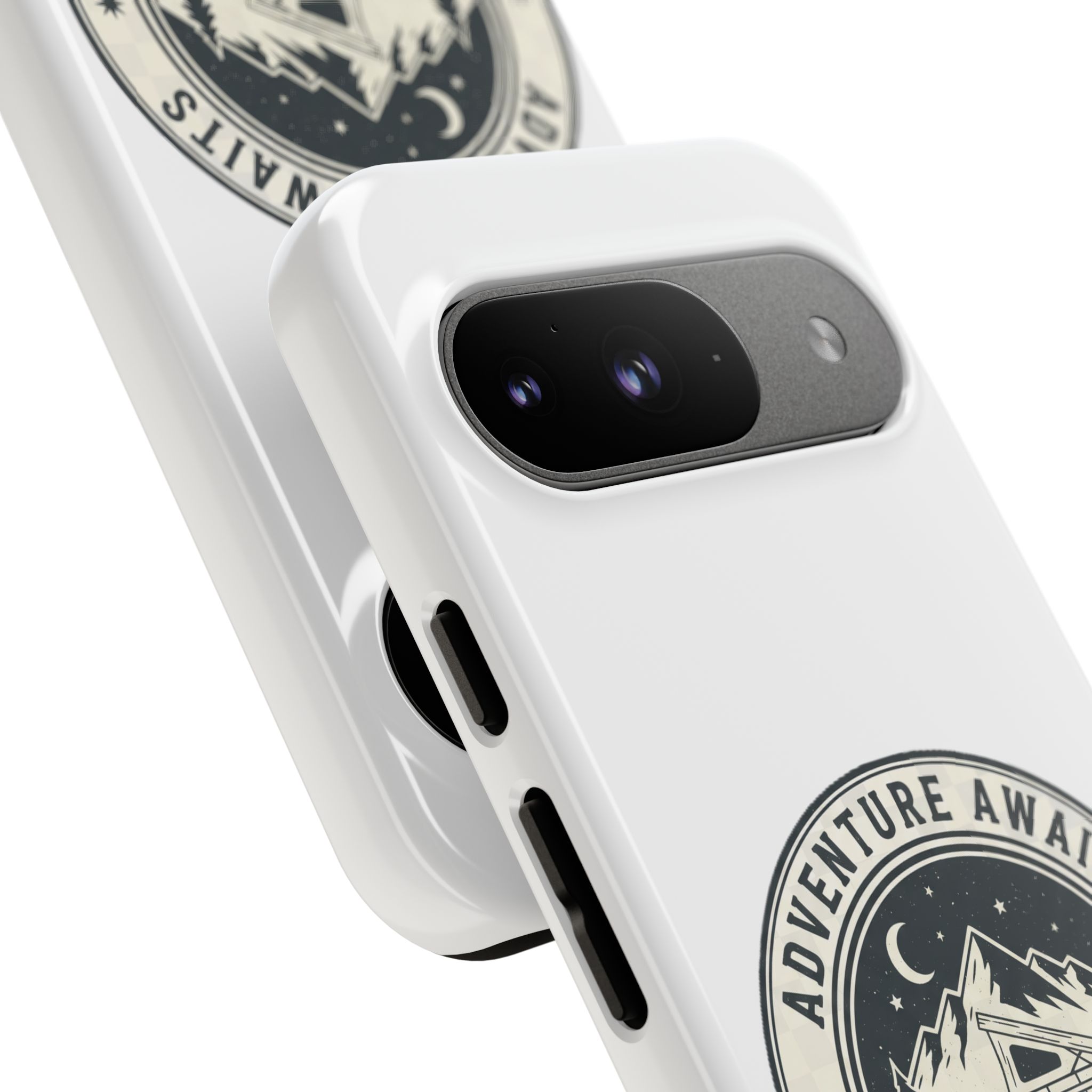 Phone Case — "Adventure Awaits-Go Where You Feel Most Alive" Camper Van Design