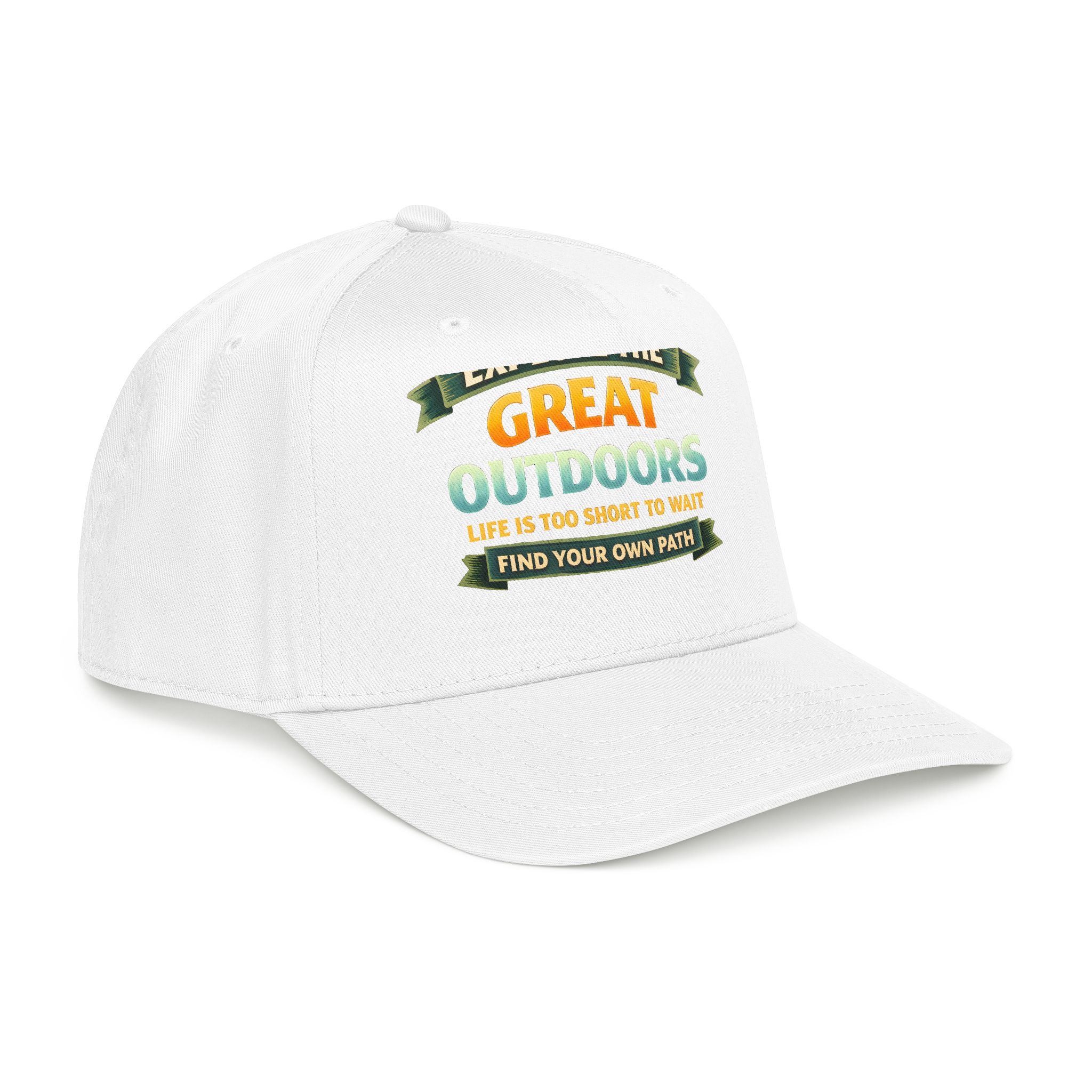 7836672523477031682_2048.jpeg Baseball Cap - "Explore The Great Outdoors" Design Scenic-Line