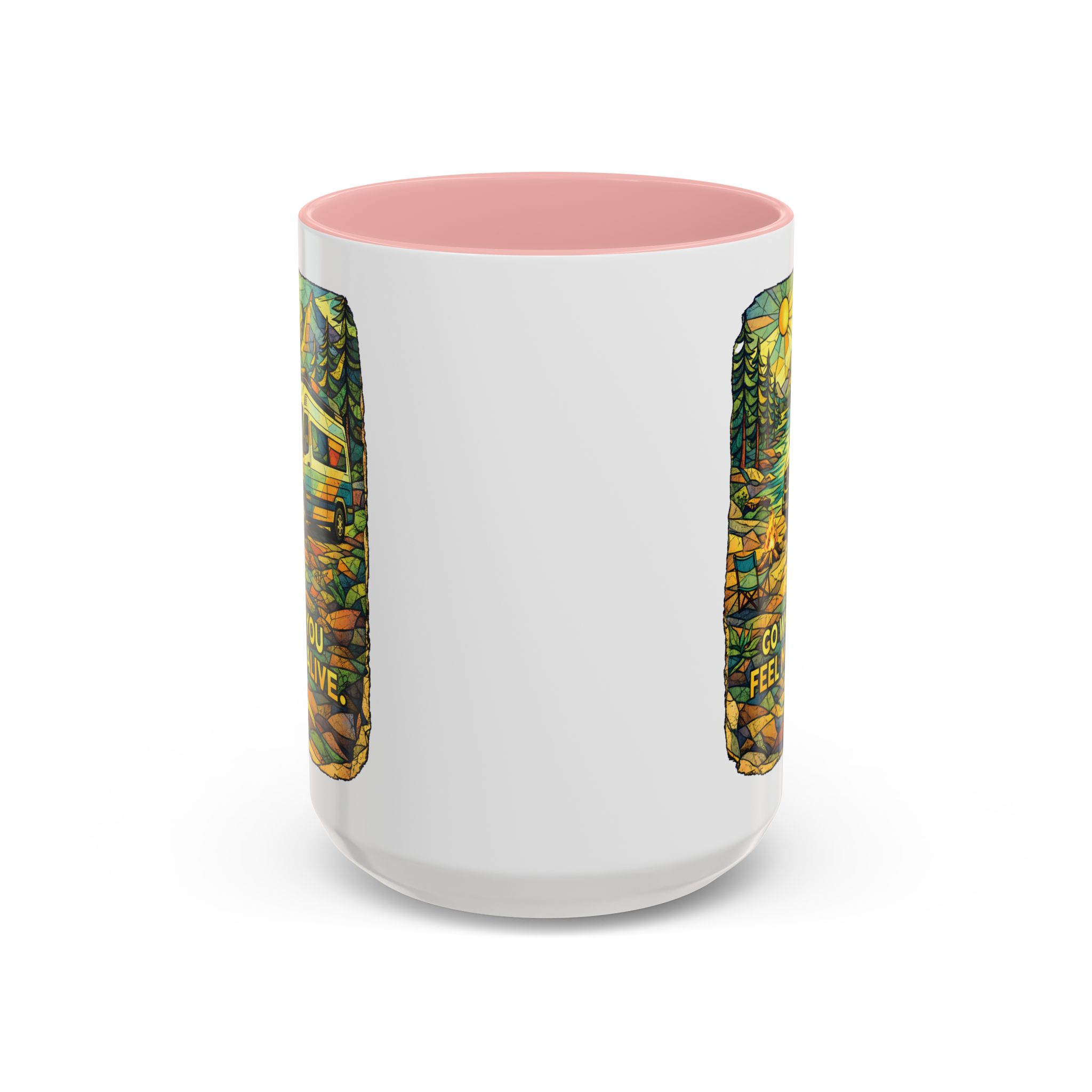 7841550983858525304_2048.jpeg Accent Coffee Mug (11, 15oz) — "Go Where You Feel Most Alive" Design Cubic-Line