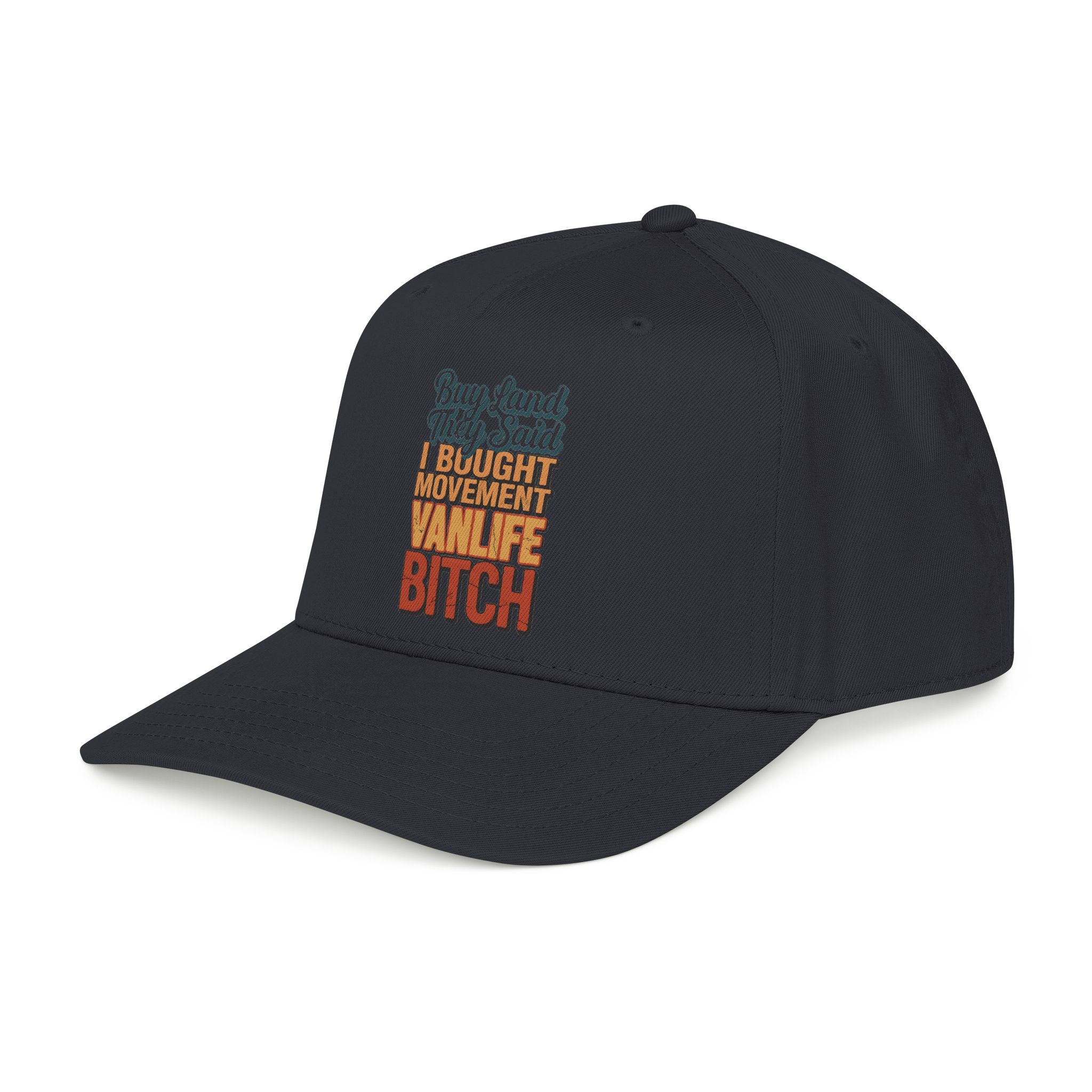 Baseball Cap - "Buy Land They Said" Design F**K-Line
