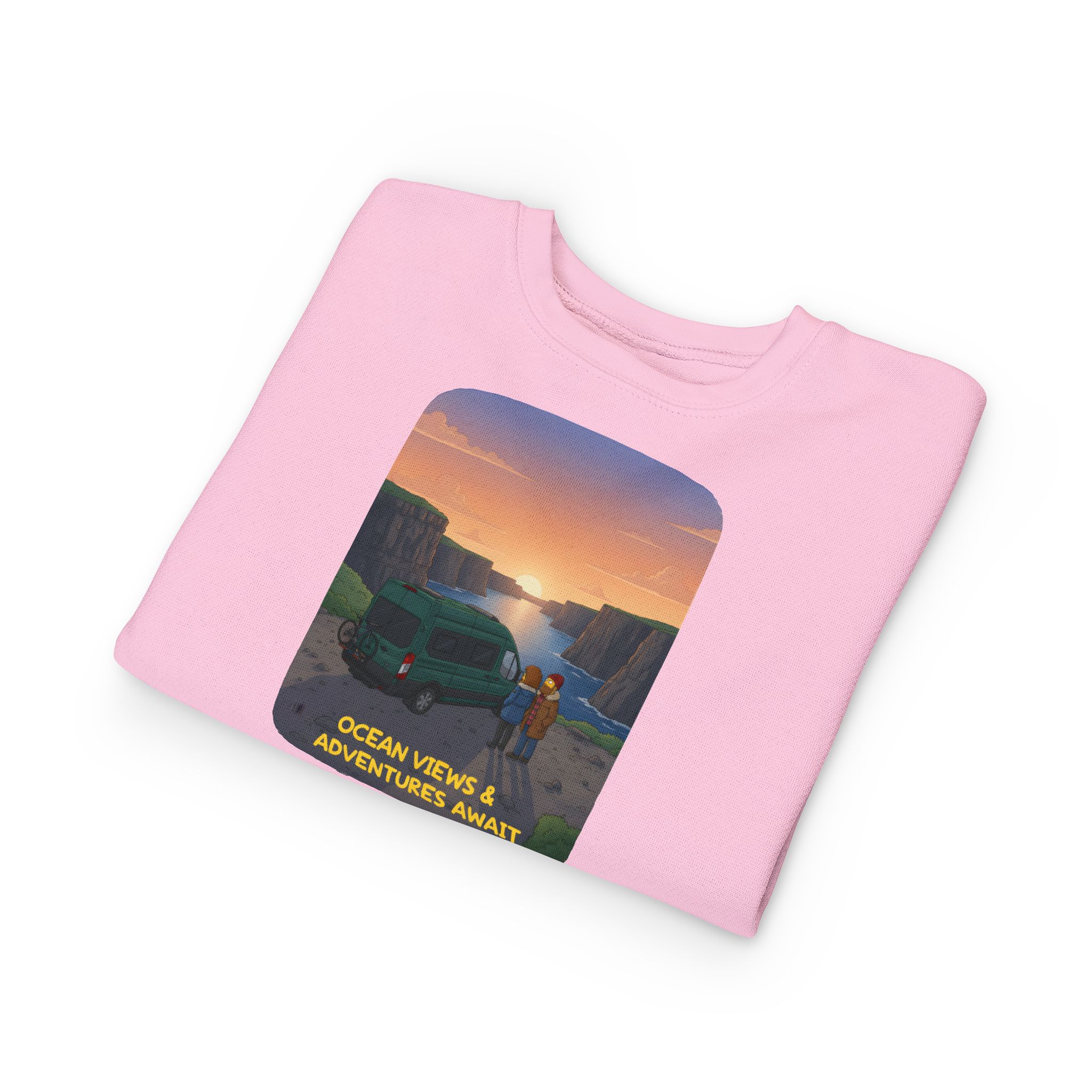 7874135827407909249_2048-1.jpeg Toddler Sweatshirt - "Ocean Views-Adventures Awaits" (Design Sitcom-Line)