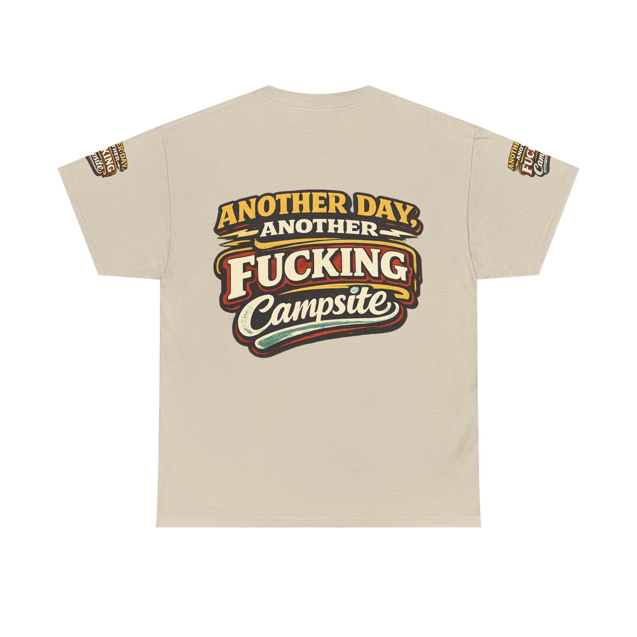 Unisex Heavy Cotton Tee — "Another Day" Design F**K-Line