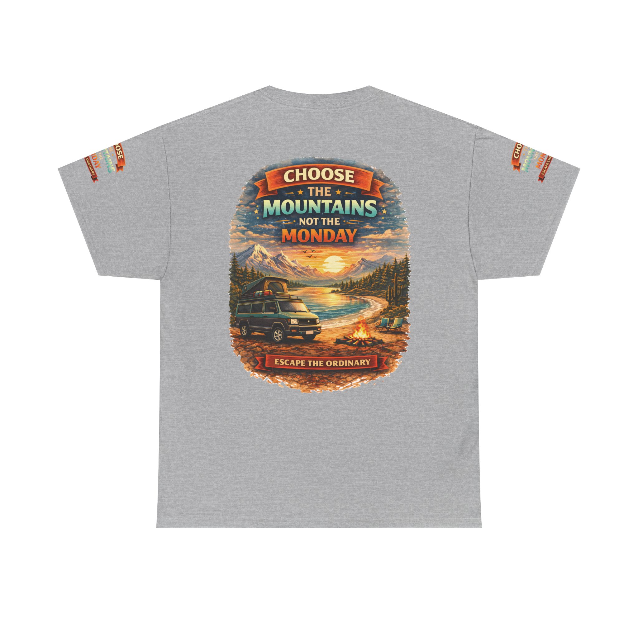 7893540467067842400_2048.jpeg Unisex Heavy Cotton Tee — "Choose The Mountens" Design Scenic-Line