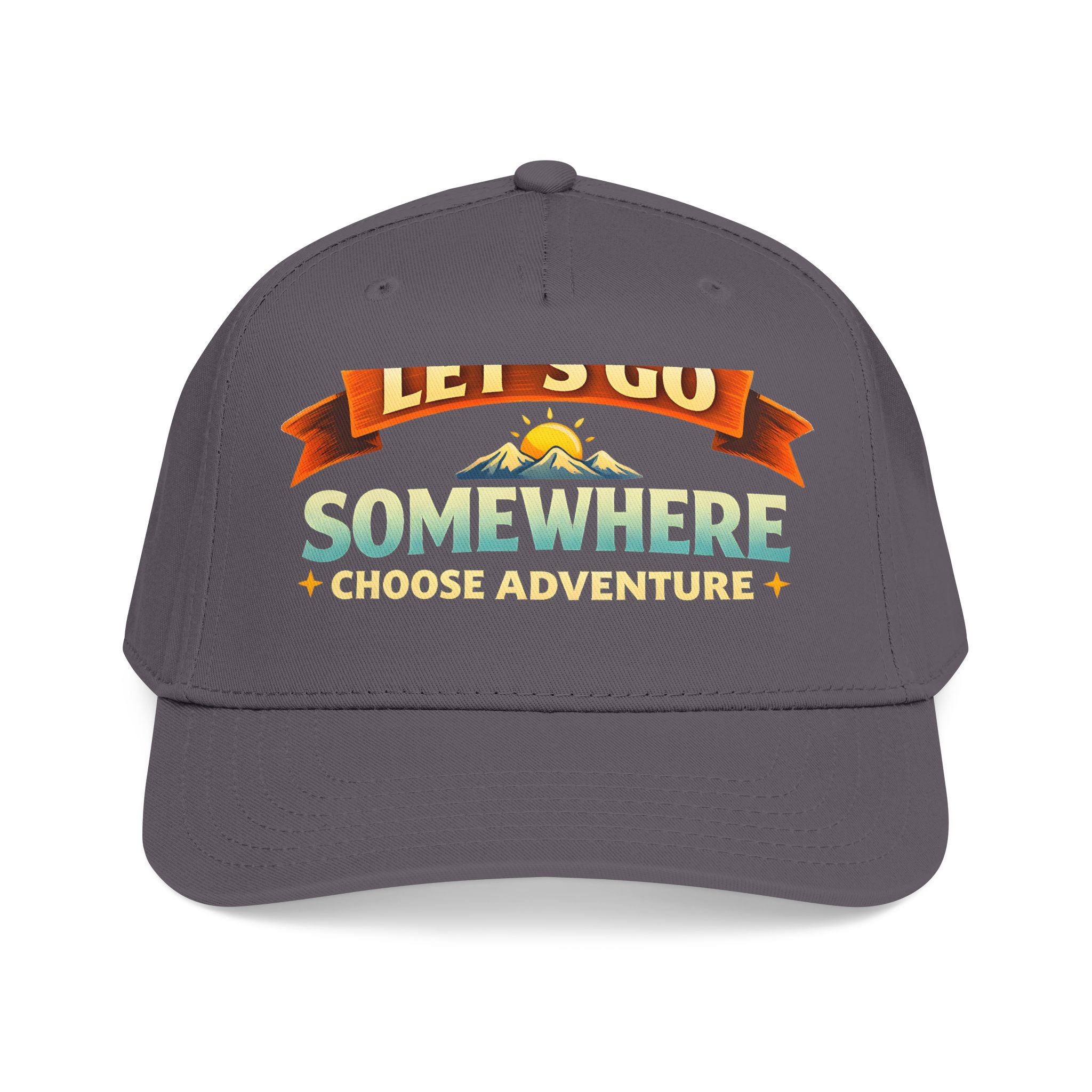 7928414742328324759_2048.jpeg Baseball Cap - "Lets Go Somewhere" Design Scenic-Line