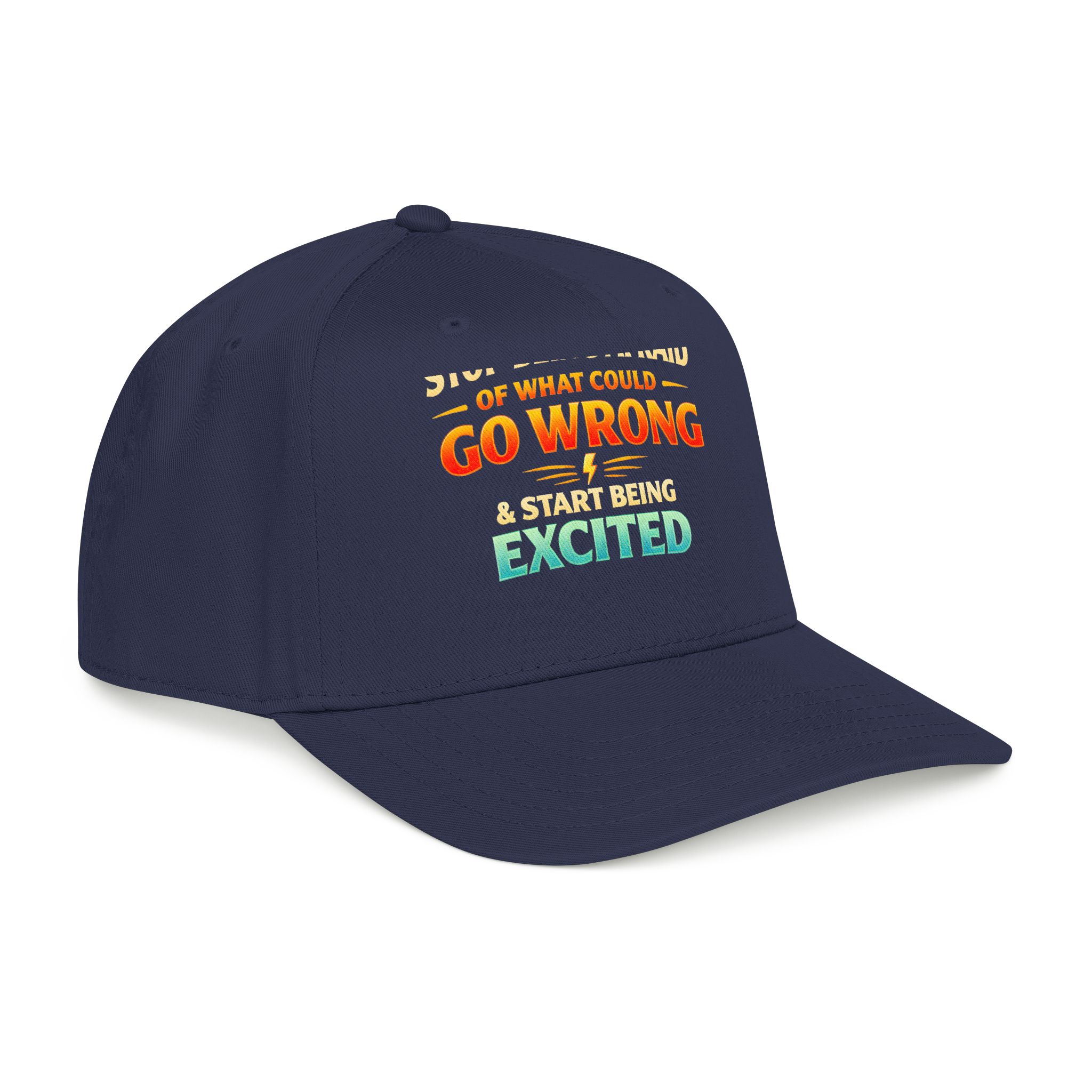 7944283569311547445_2048-1.jpeg Baseball Cap - "Stop Being Afraid Of What Could Go Wrong" Design Scenic-Line