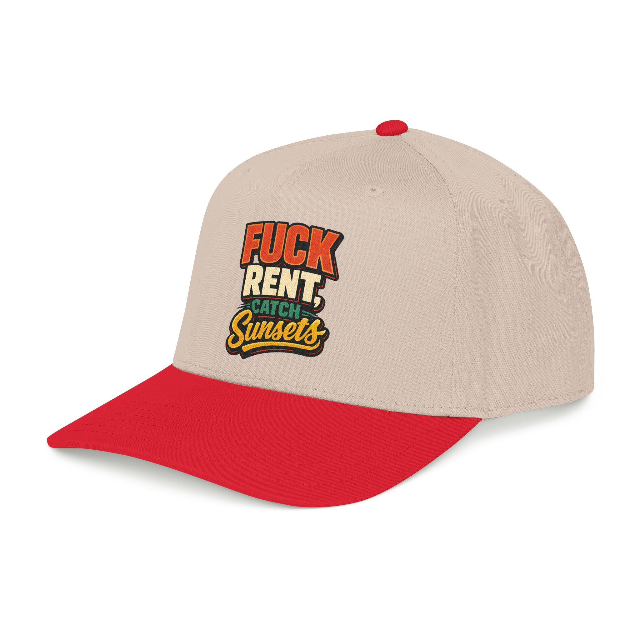 Baseball Cap - "Fuck Rent Catch Sunsets" Design F**K-Line