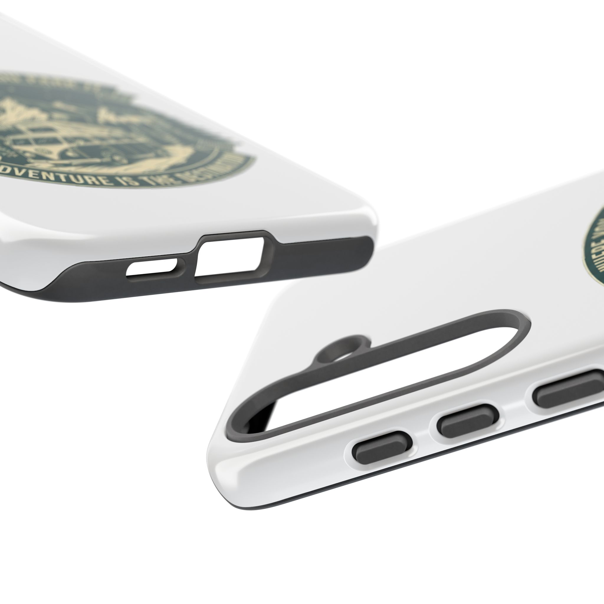 Phone Case — "Home Is Where You Park It-Adventure is the destination" Camper Van Design