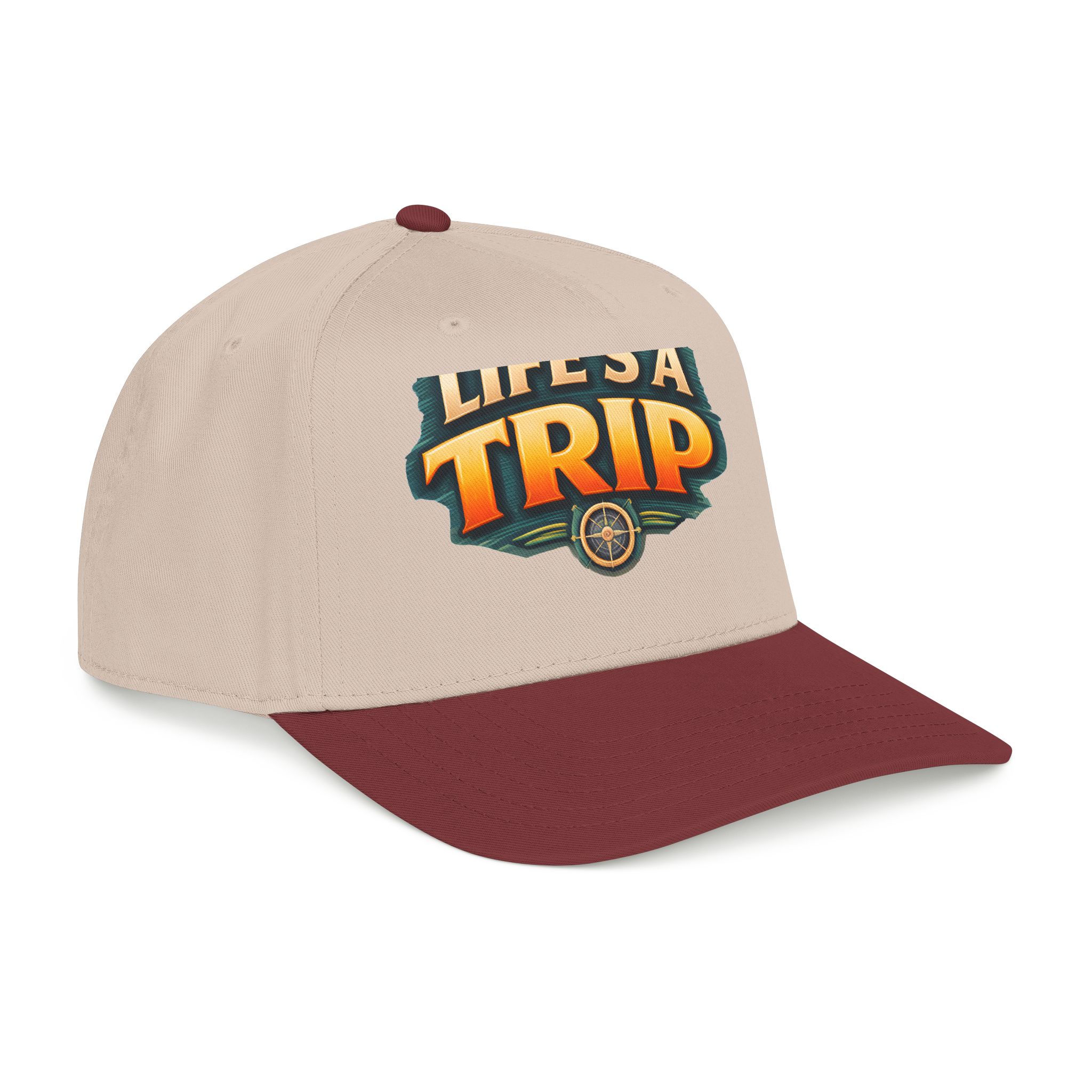 Baseball Cap - "Lifes A Trip" Design Scenic-Line