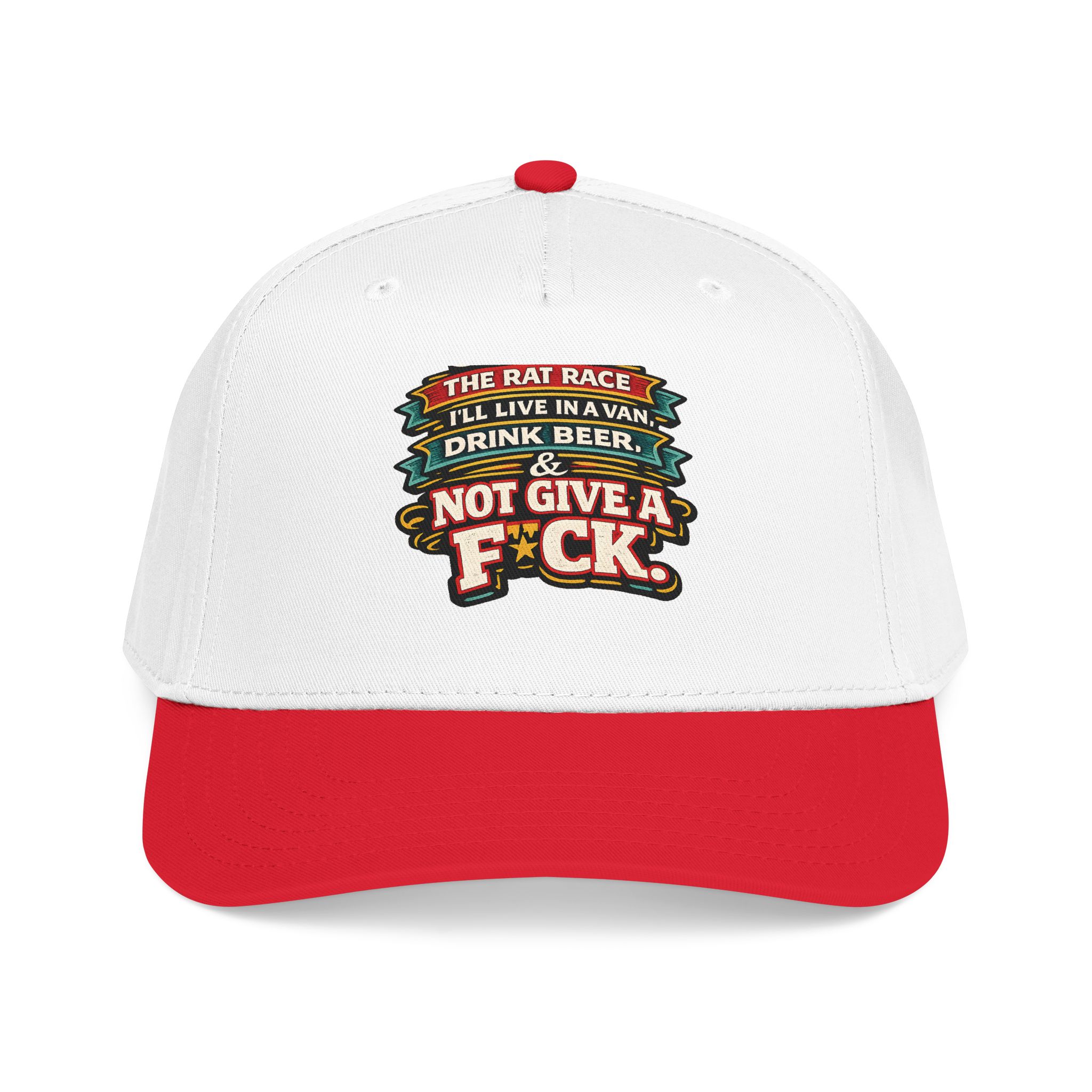 Baseball Cap - "Screw The Rat Race" Design F**K-Line