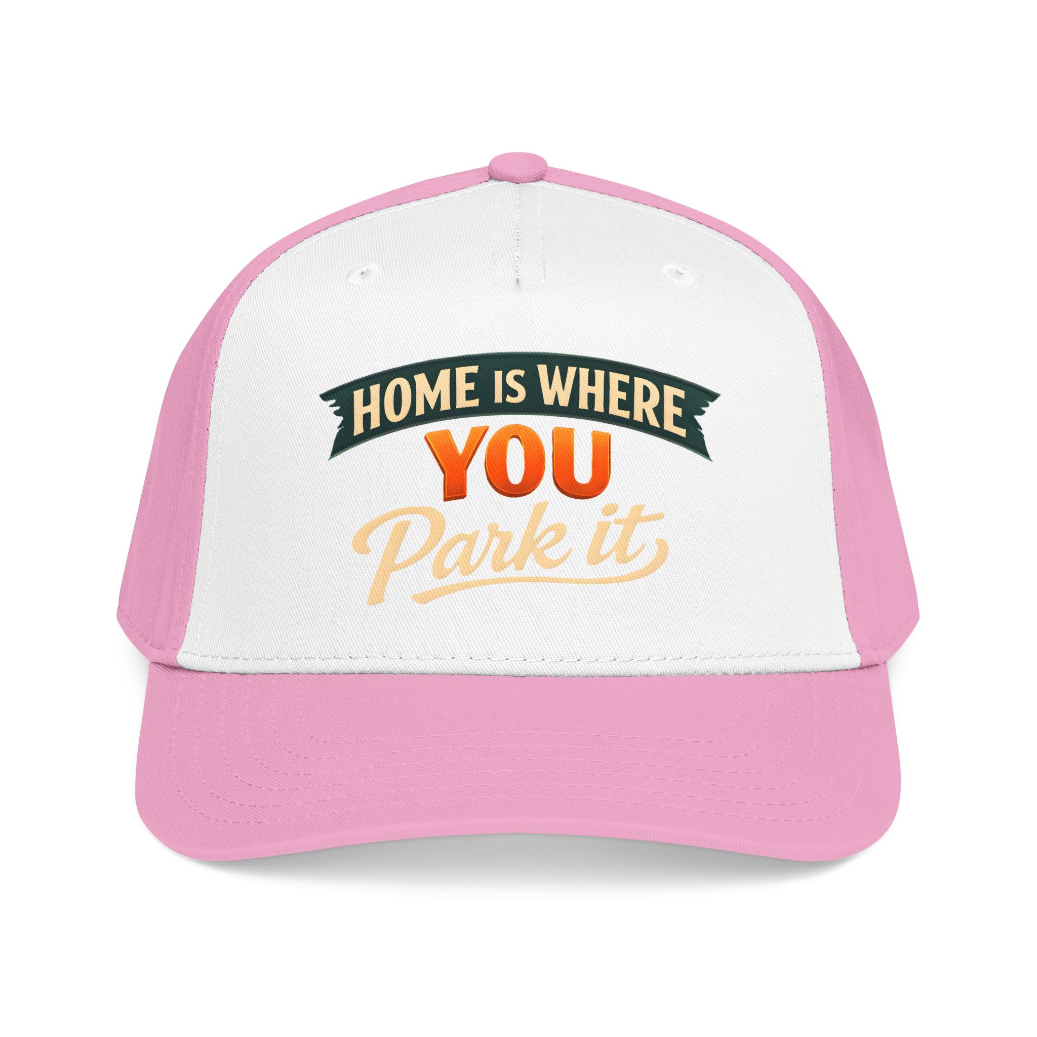 Baseball Cap - "Home Is where You Park It" Design Scenic-Line