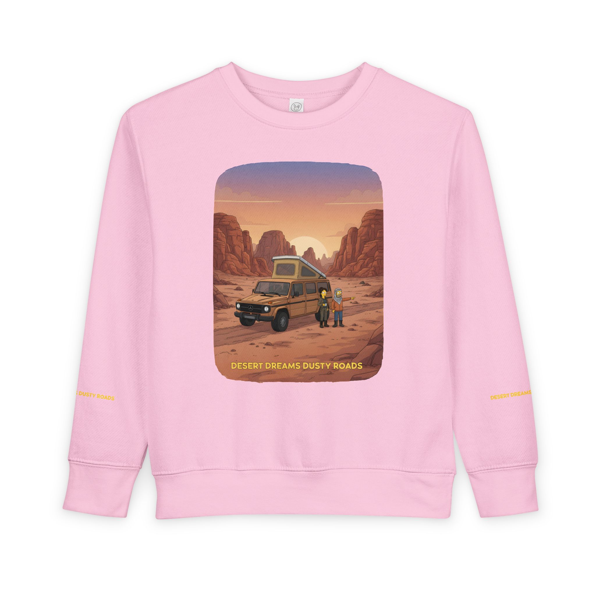 Toddler Sweatshirt - "Desert Dreams Dusty Roads" (Design Sitcom-Line)