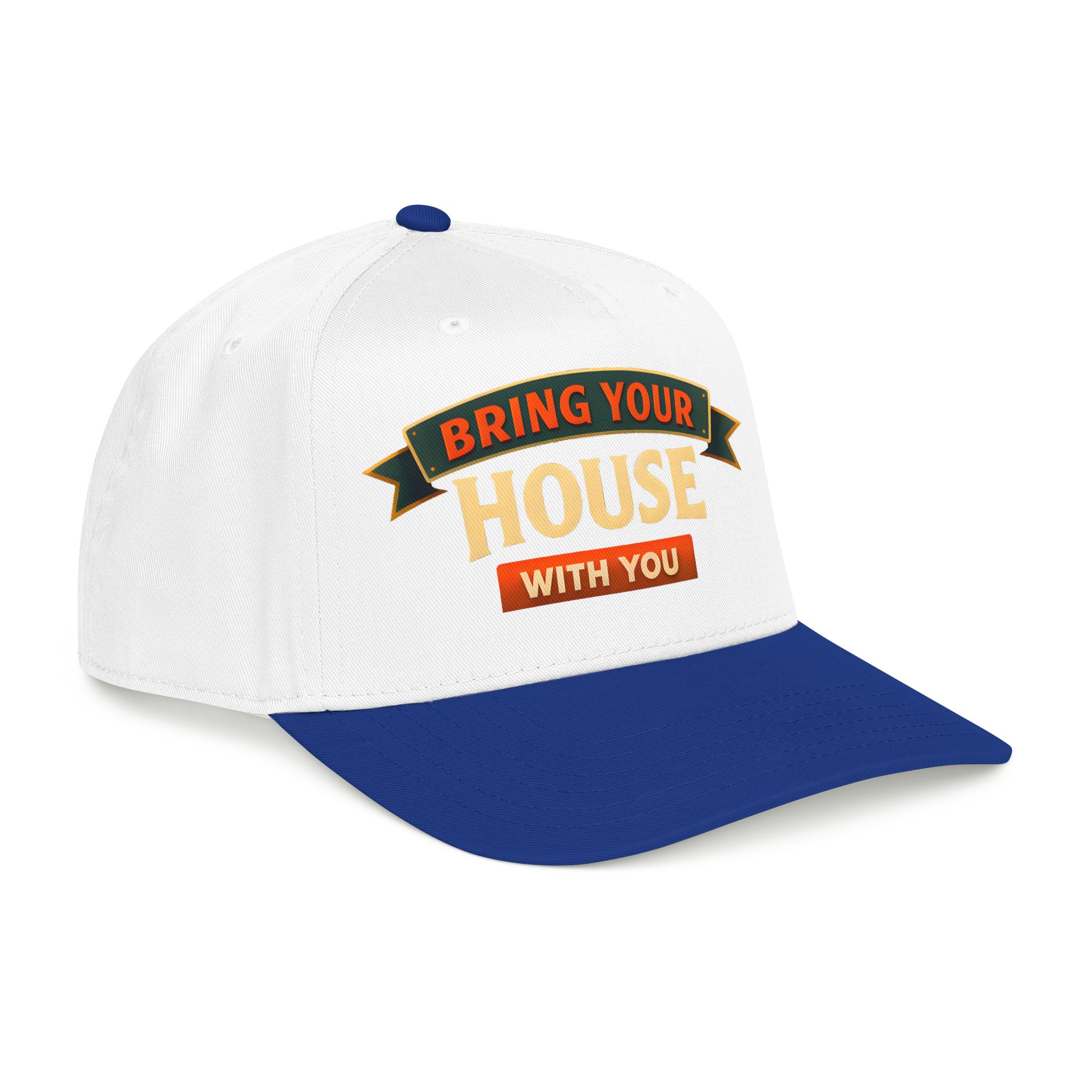 Baseball Cap - "Bring Your House With You" Design Scenic-Line