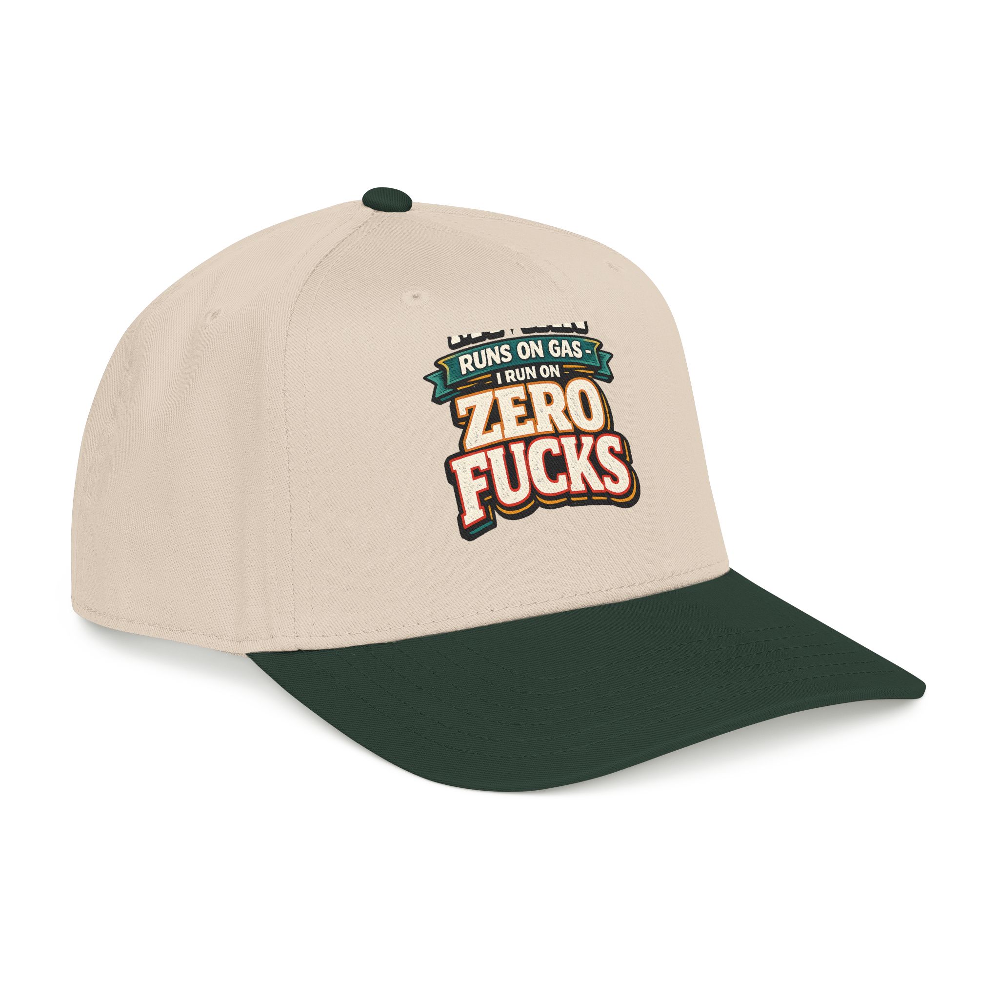 Baseball Cap - "My Van Runs On Gas" Design F**K-Line