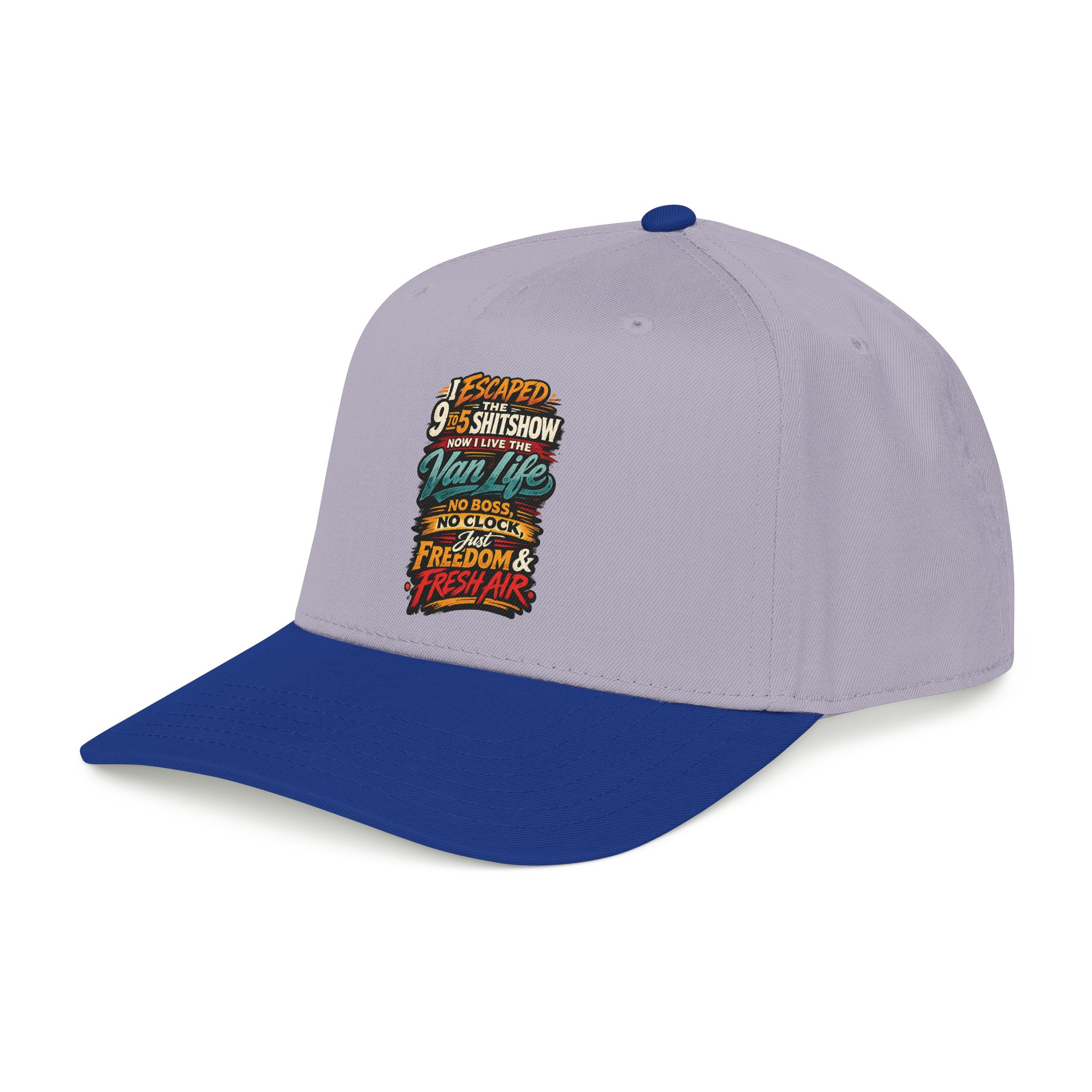 Baseball Cap - "I Escaped The 9 To 5" Design F**K-Line