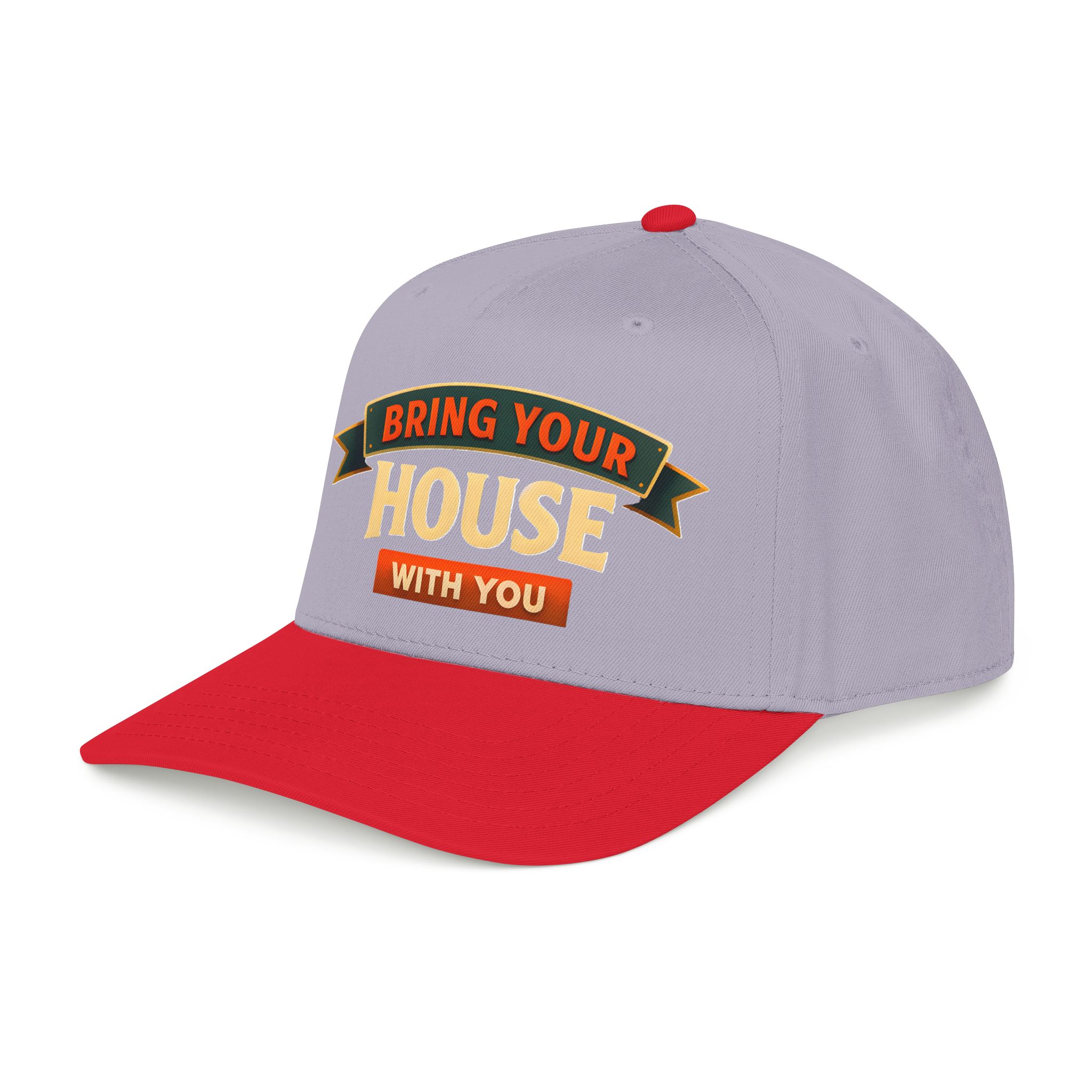 Baseball Cap - "Bring Your House With You" Design Scenic-Line