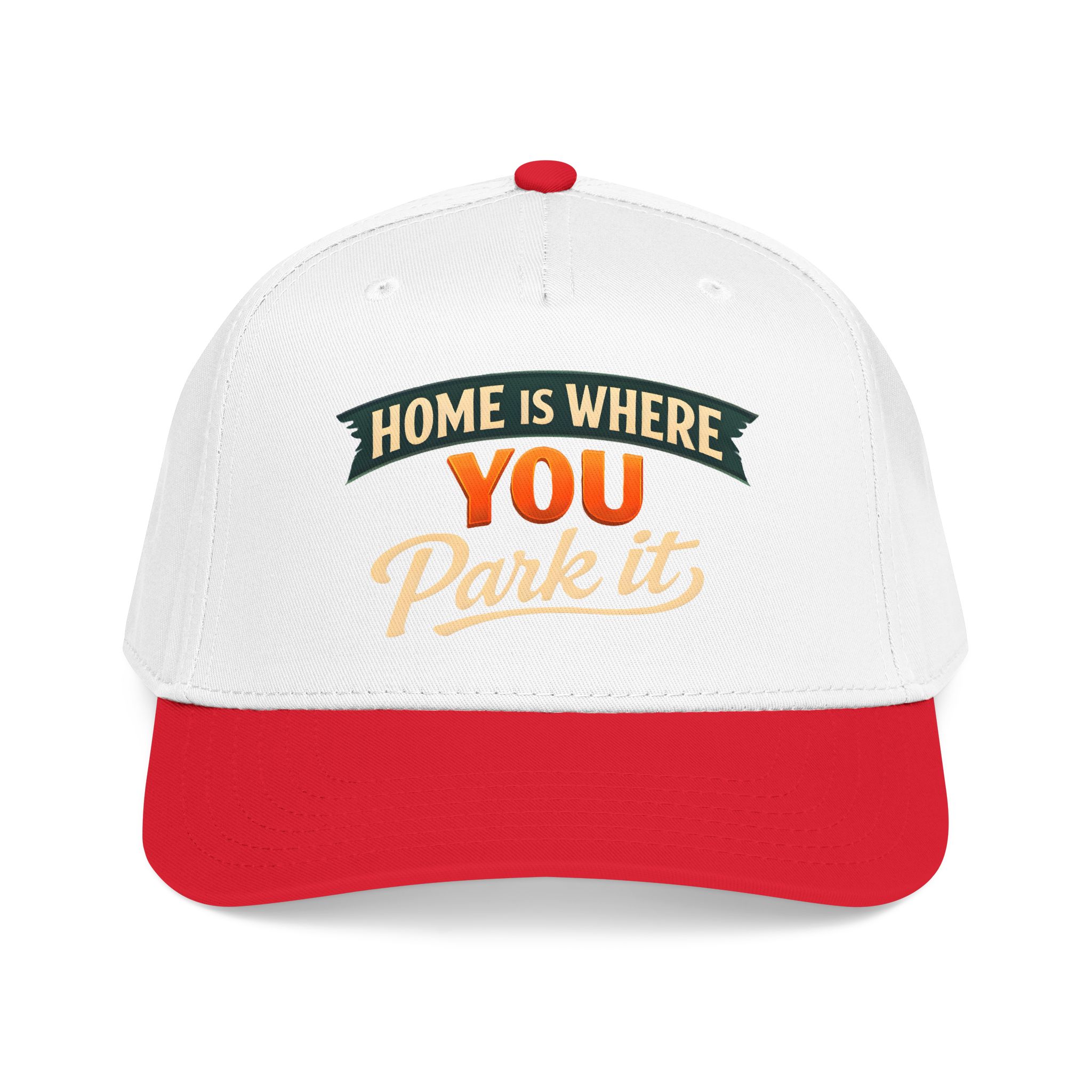 Baseball Cap - "Home Is where You Park It" Design Scenic-Line