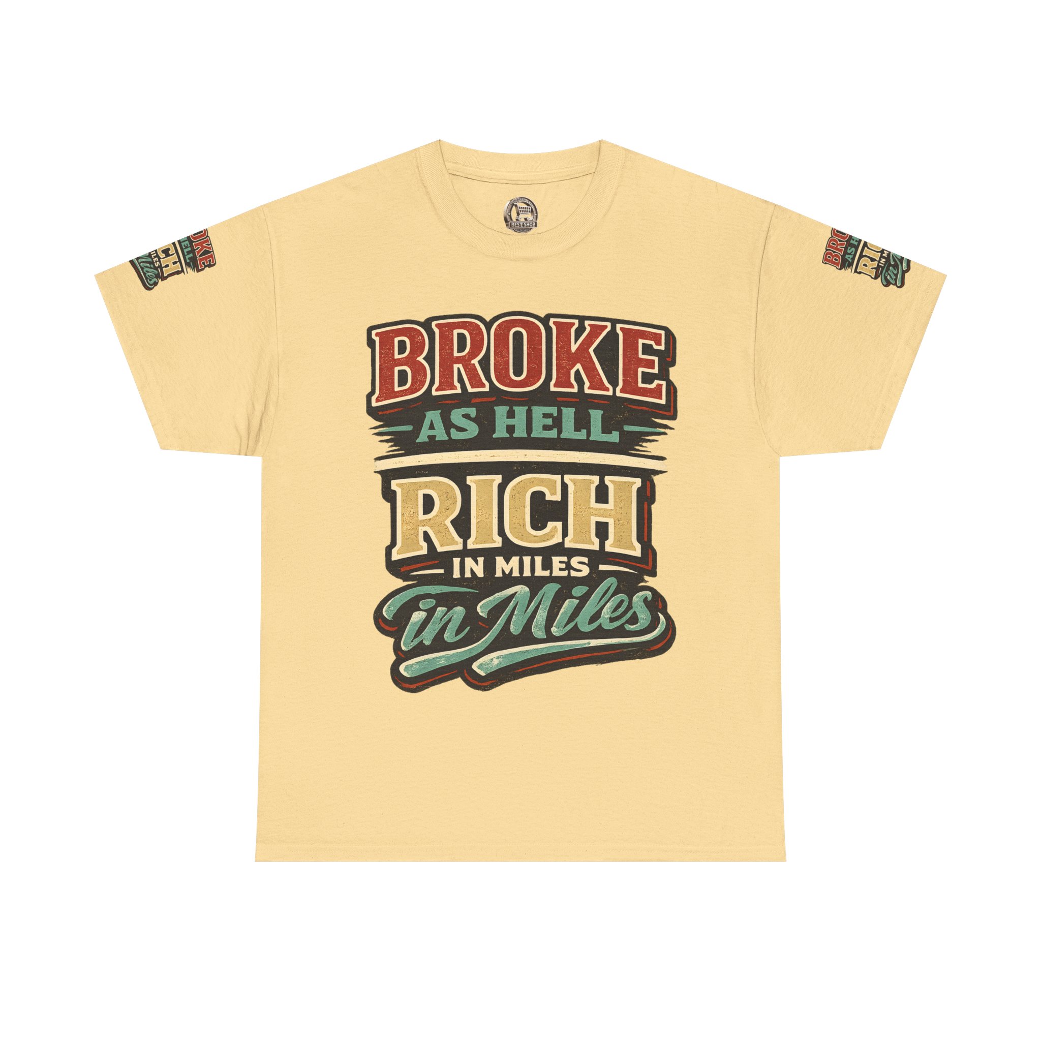 8105645891718937629_2048.jpeg Unisex Heavy Cotton Tee — "Broke As Hell" Design F**K-Line