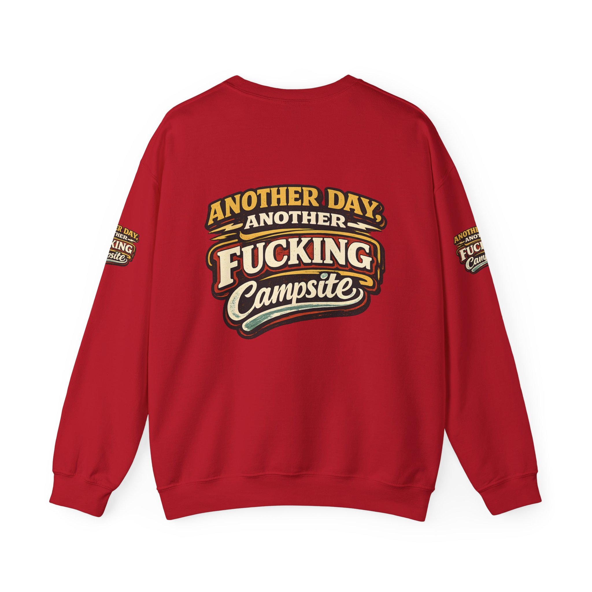Unisex Heavy Blend™ Crewneck Sweatshirt — "Another Day" Design F**K-Line