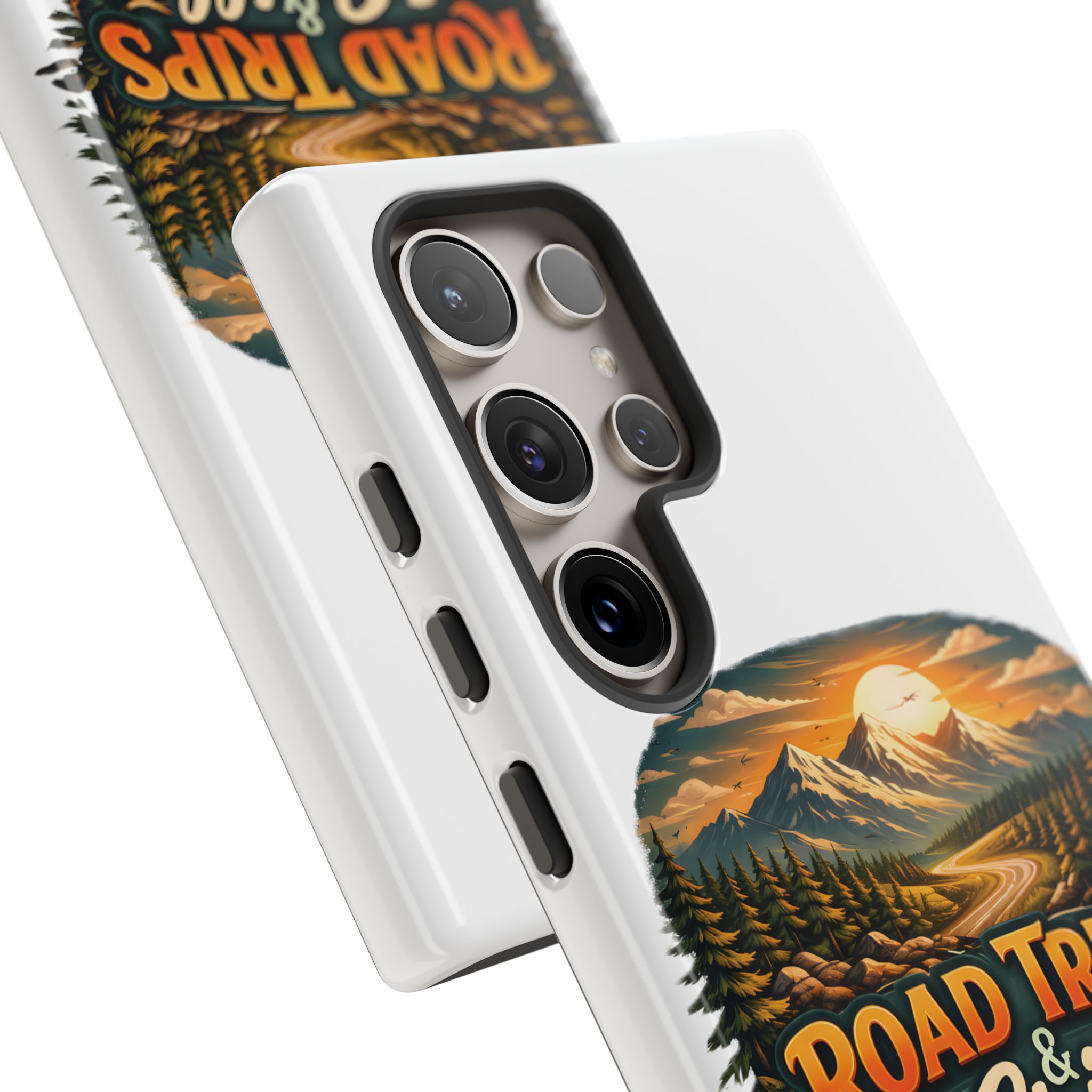 Phone Case — "Road Trips and Chill" (Design Scenic-Line)