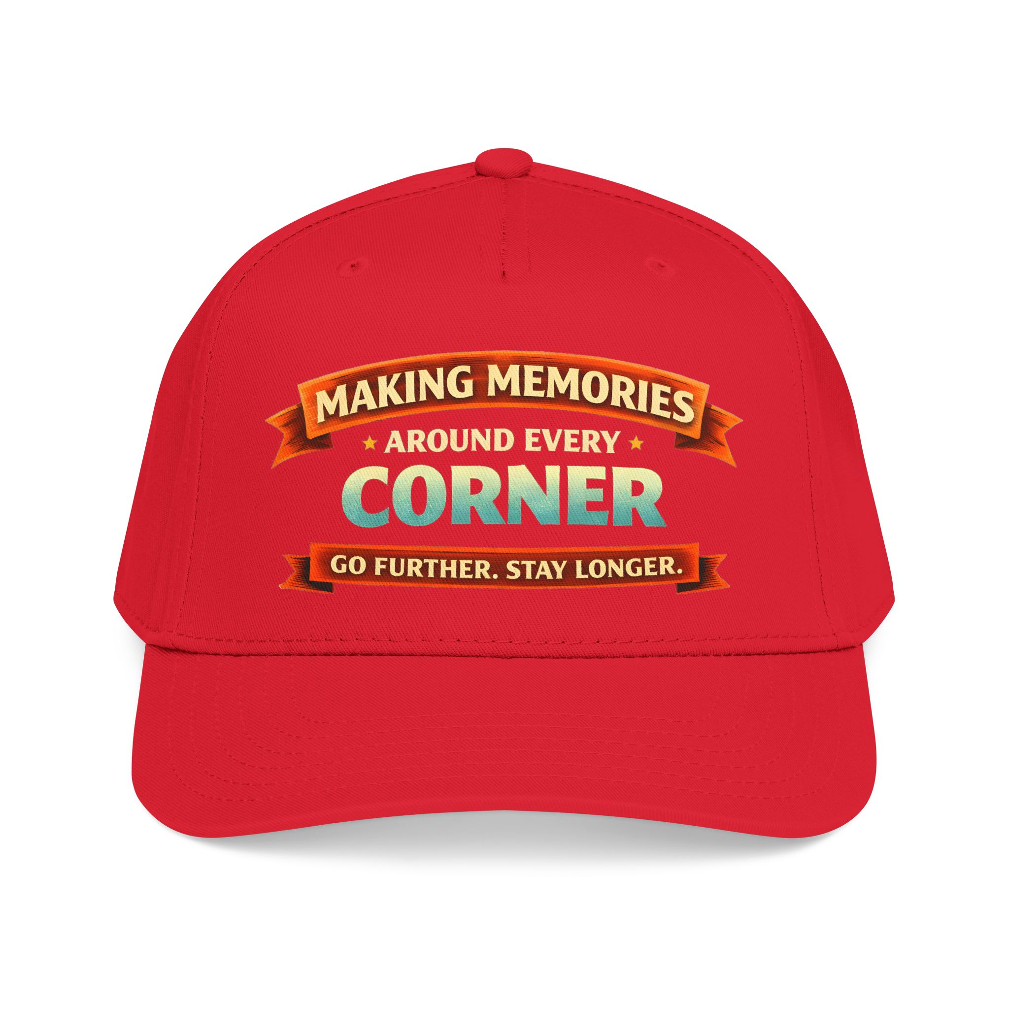 Baseball Cap - "Making Memories Around Every Corner" Design Scenic-Line