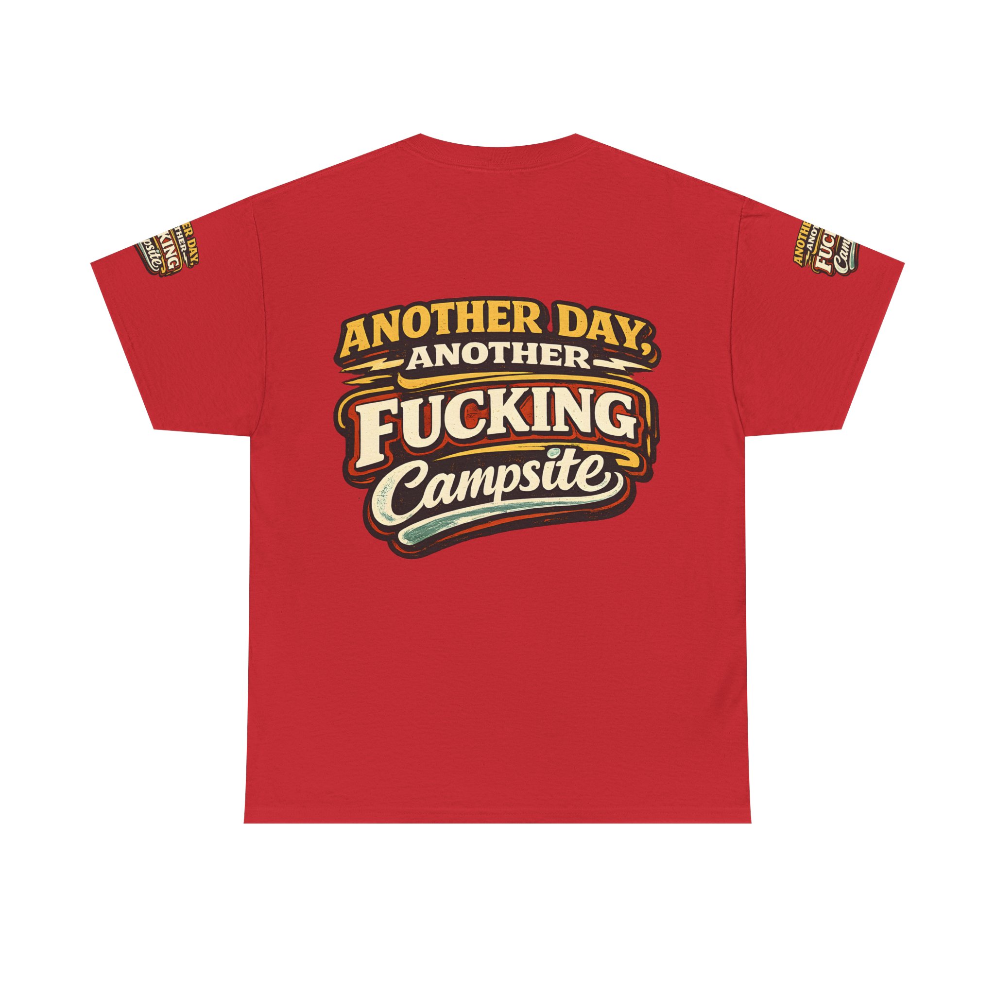 Unisex Heavy Cotton Tee — "Another Day" Design F**K-Line