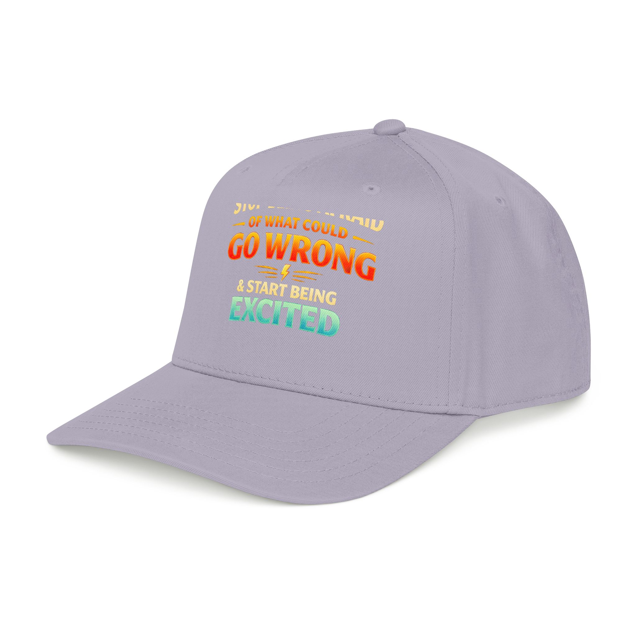 8146839195151322117_2048-1.jpeg Baseball Cap - "Stop Being Afraid Of What Could Go Wrong" Design Scenic-Line