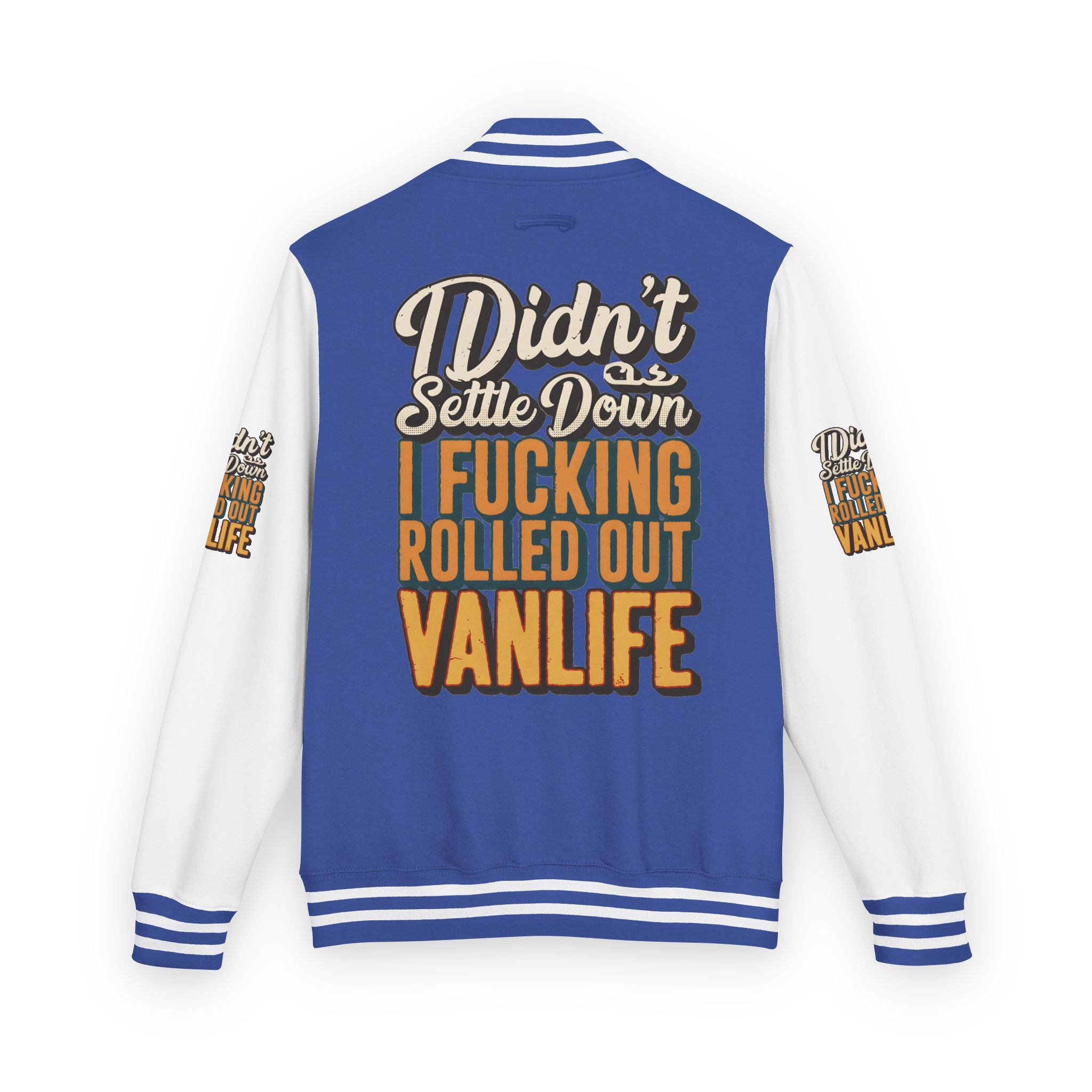 8150939882579886040_2048-1.jpeg Unisex Heavyweight Letterman Jacket — "Dind´t Settle Down" Design F**K-Line