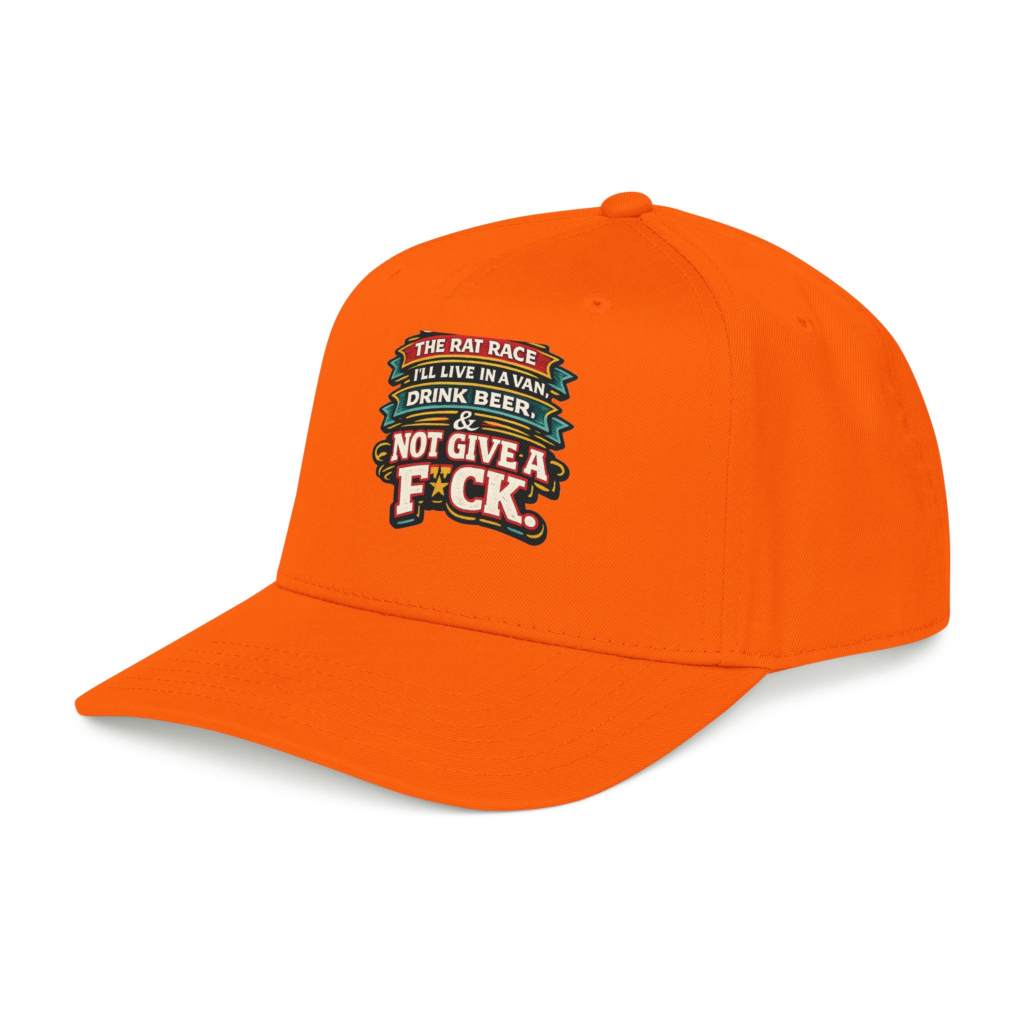 Baseball Cap - "Screw The Rat Race" Design F**K-Line