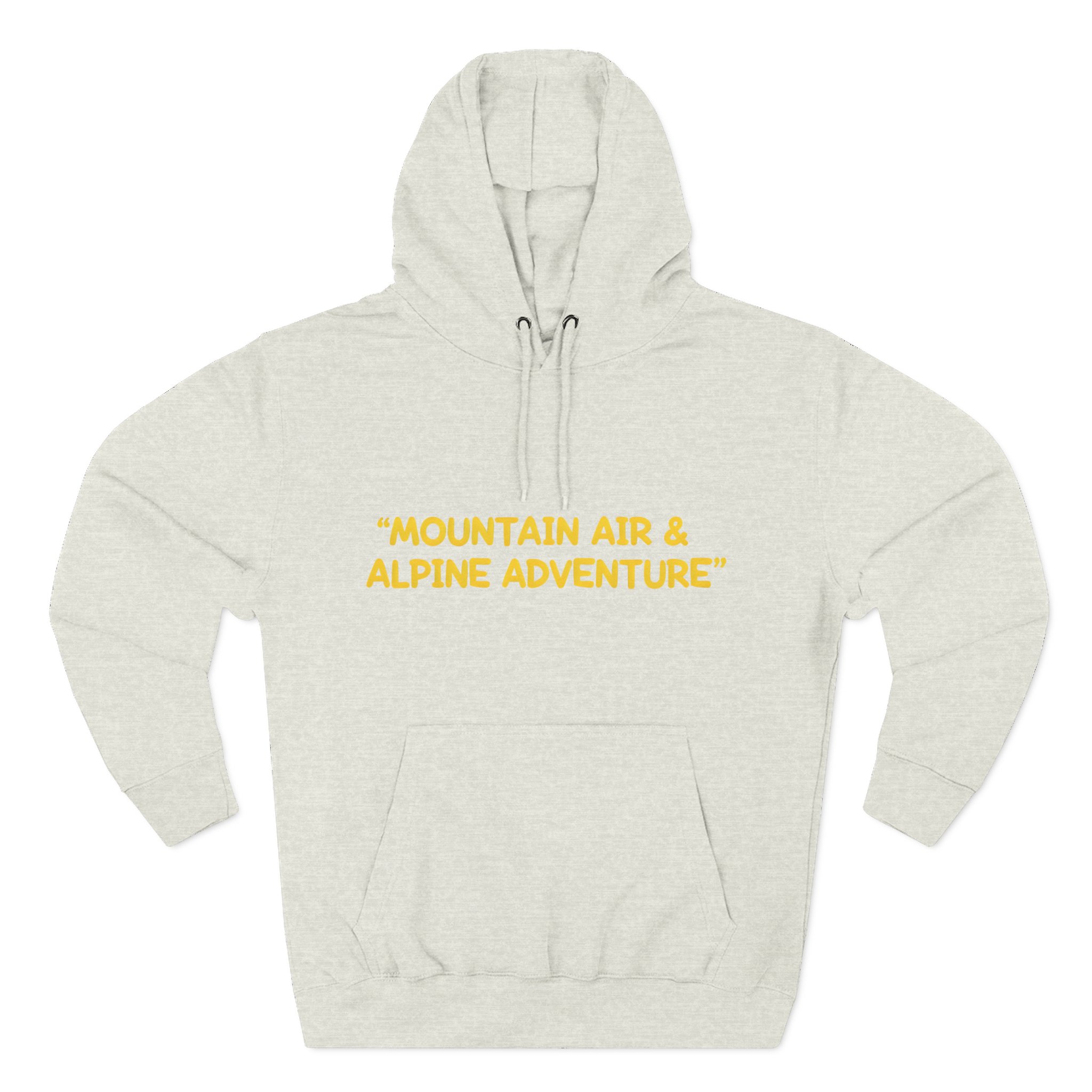 8173511537137398246_2048.jpeg Three-Panel Fleece Hoodie - "Mountain Air And Alpine Adventure"" Design Sitcom-Line