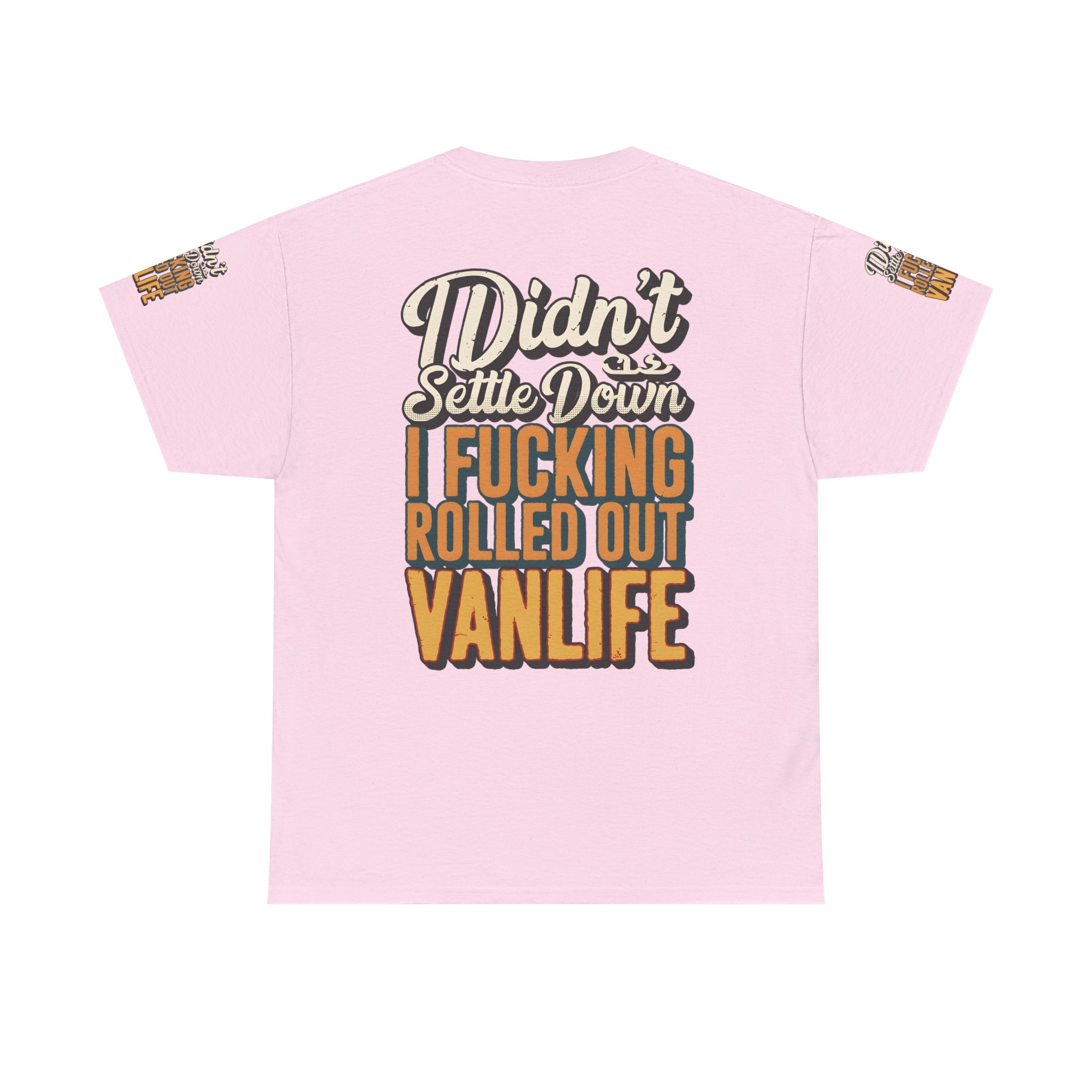 8183538938978939190_2048.jpeg Unisex Heavy Cotton Tee — "Dind´t Settle Down" Design F**K-Line